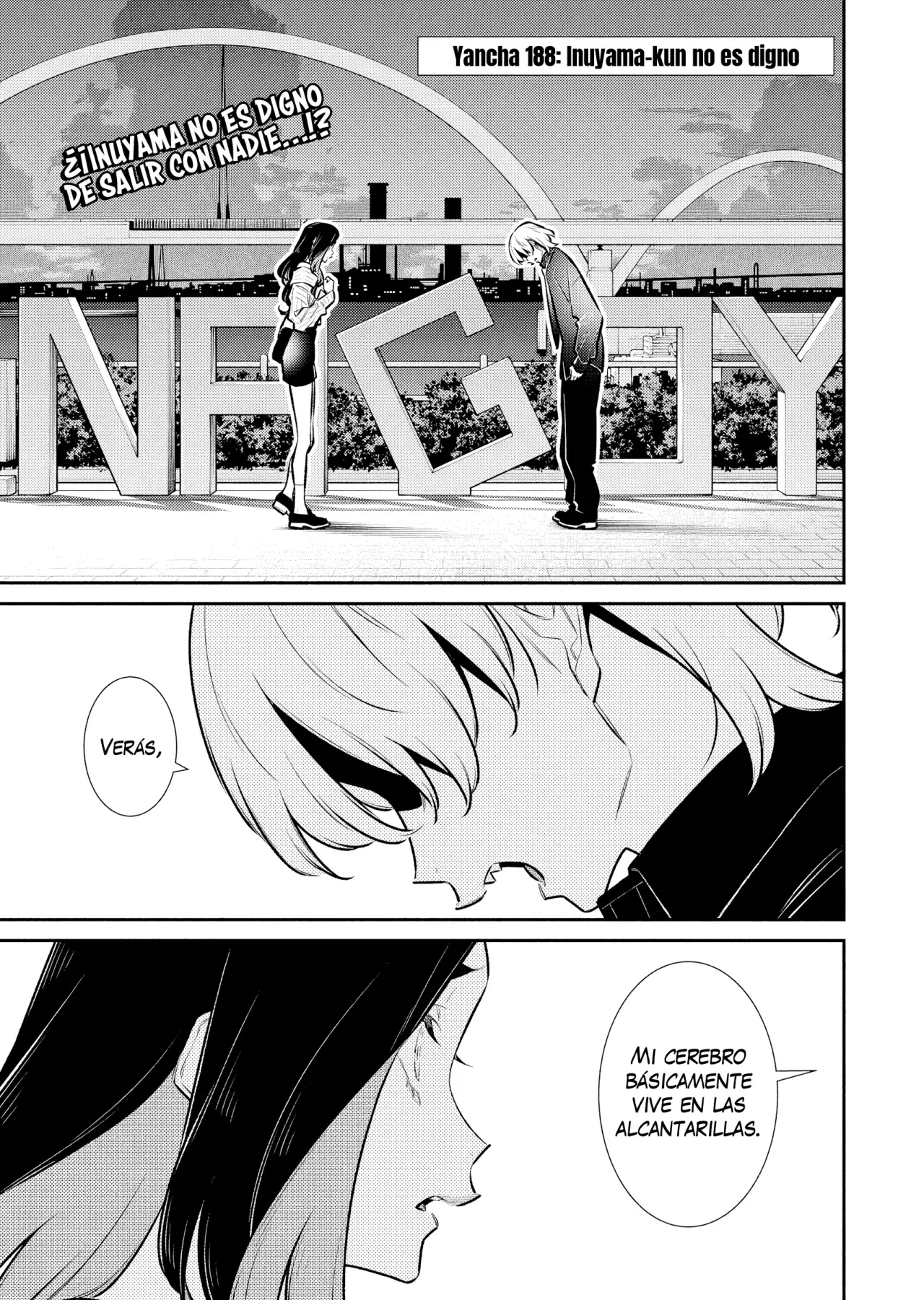 Yancha Gal no Anjou-san Capitulo 188: Inuyama-kun No Es Digno página 3