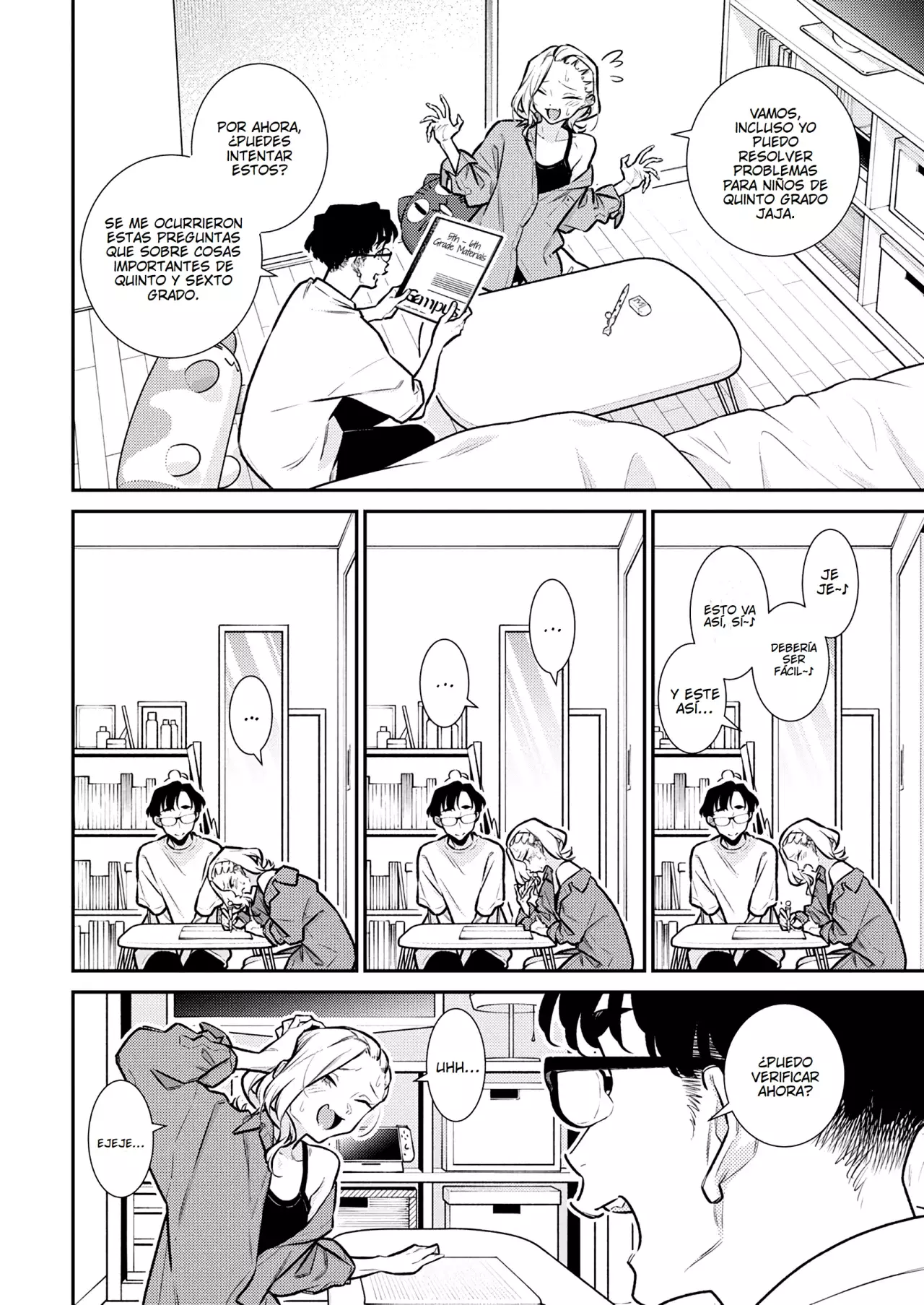 Yancha Gal no Anjou-san Capitulo 189: Anjou-san puede estudiar página 4