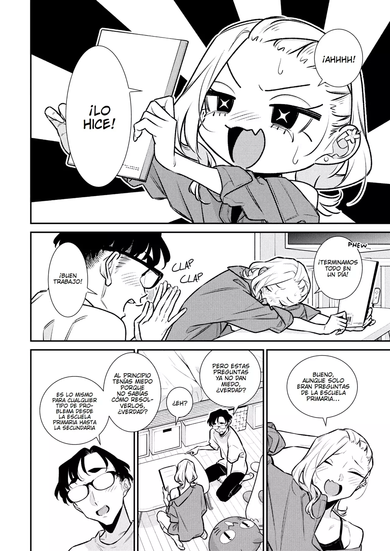 Yancha Gal no Anjou-san Capitulo 189: Anjou-san puede estudiar página 8