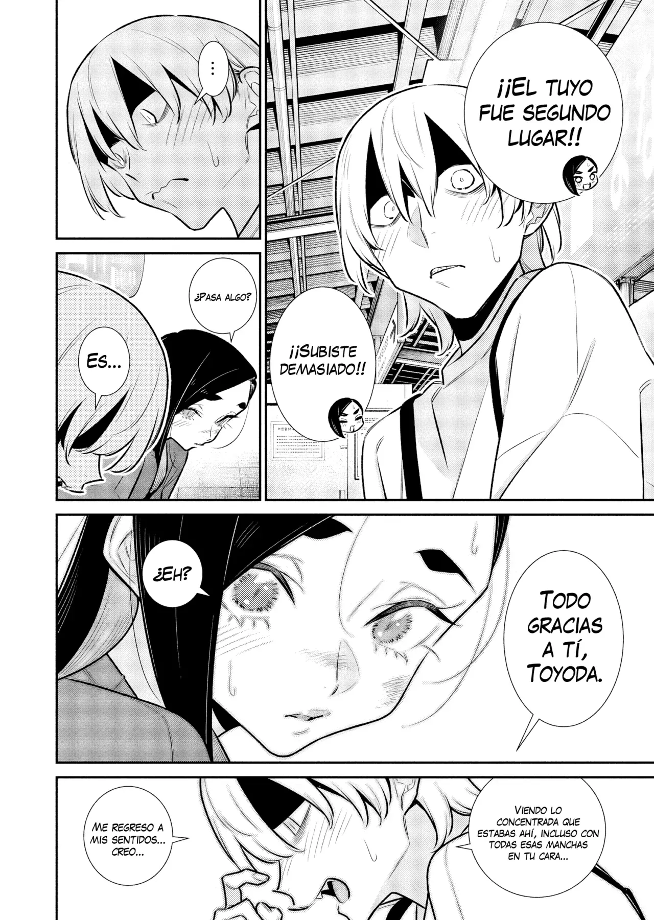 Yancha Gal no Anjou-san Capitulo 194: Toyoda-san Y Las Manchas De Lápiz página 10