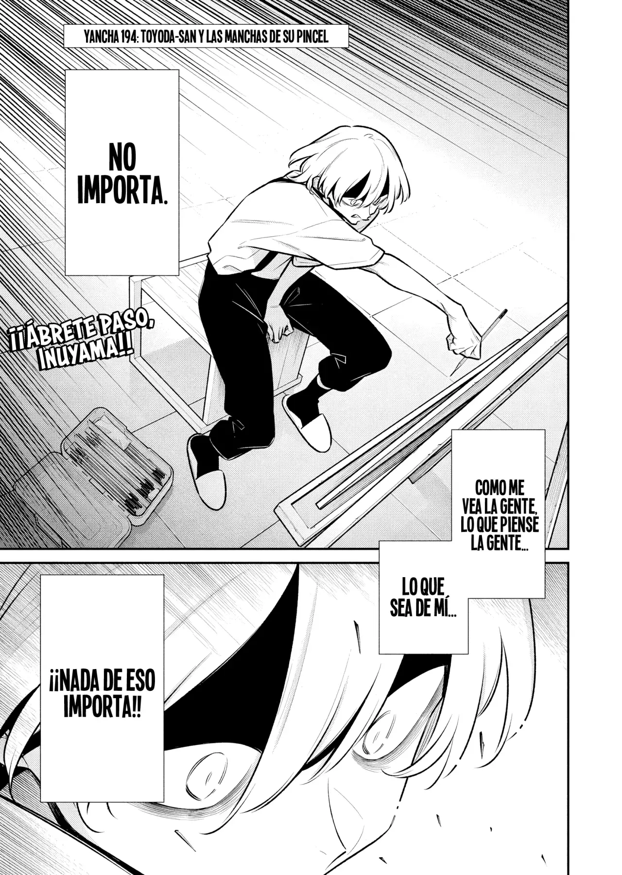 Yancha Gal no Anjou-san Capitulo 194: Toyoda-san Y Las Manchas De Lápiz página 2