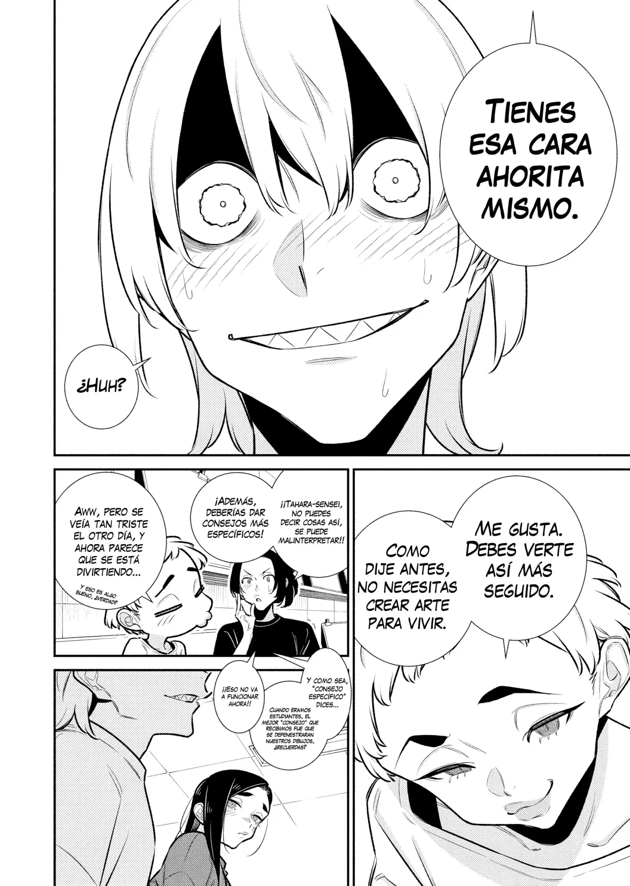Yancha Gal no Anjou-san Capitulo 194: Toyoda-san Y Las Manchas De Lápiz página 8