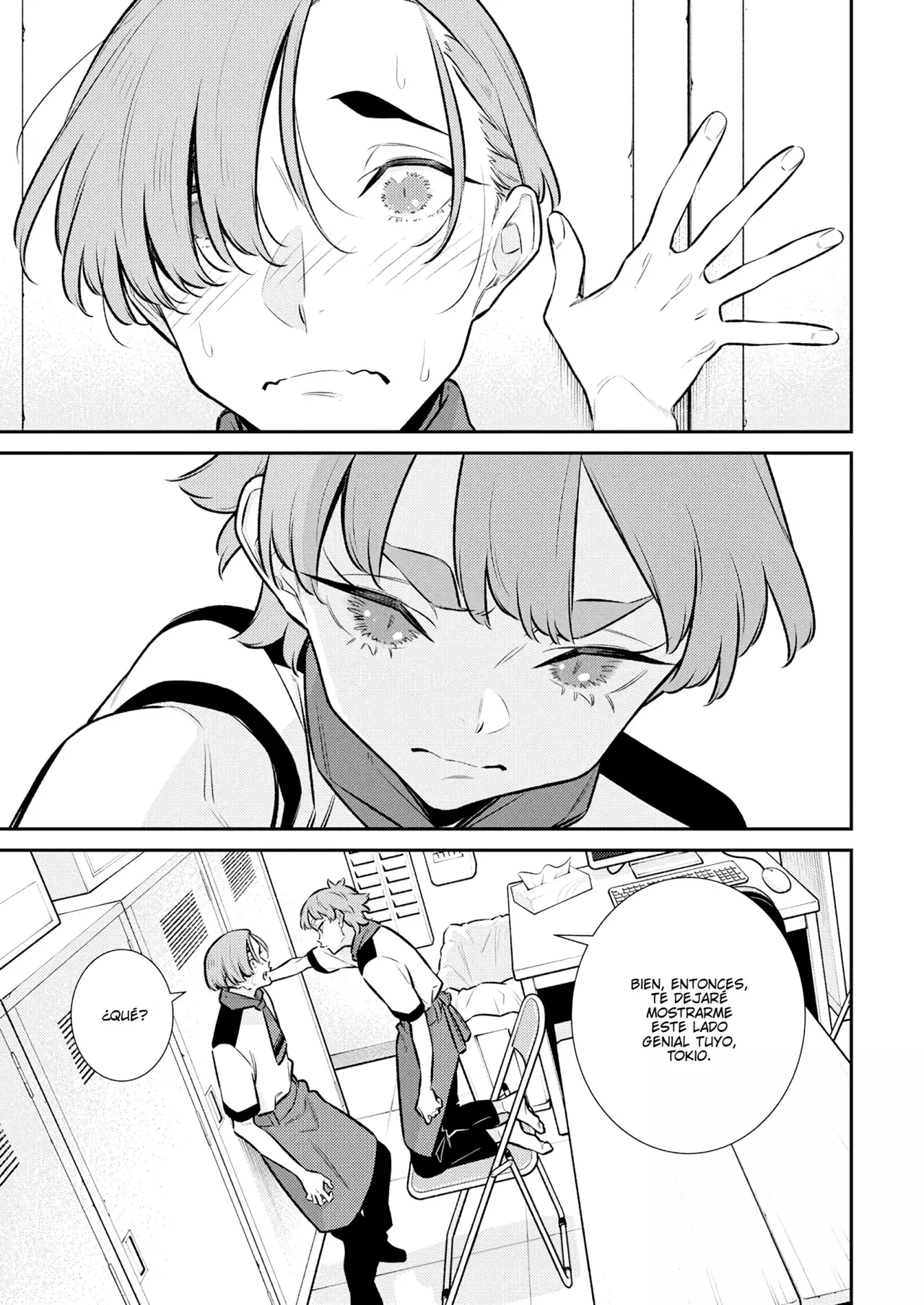 Yancha Gal no Anjou-san Capitulo 195: Tokio-kun es un preocupado página 3
