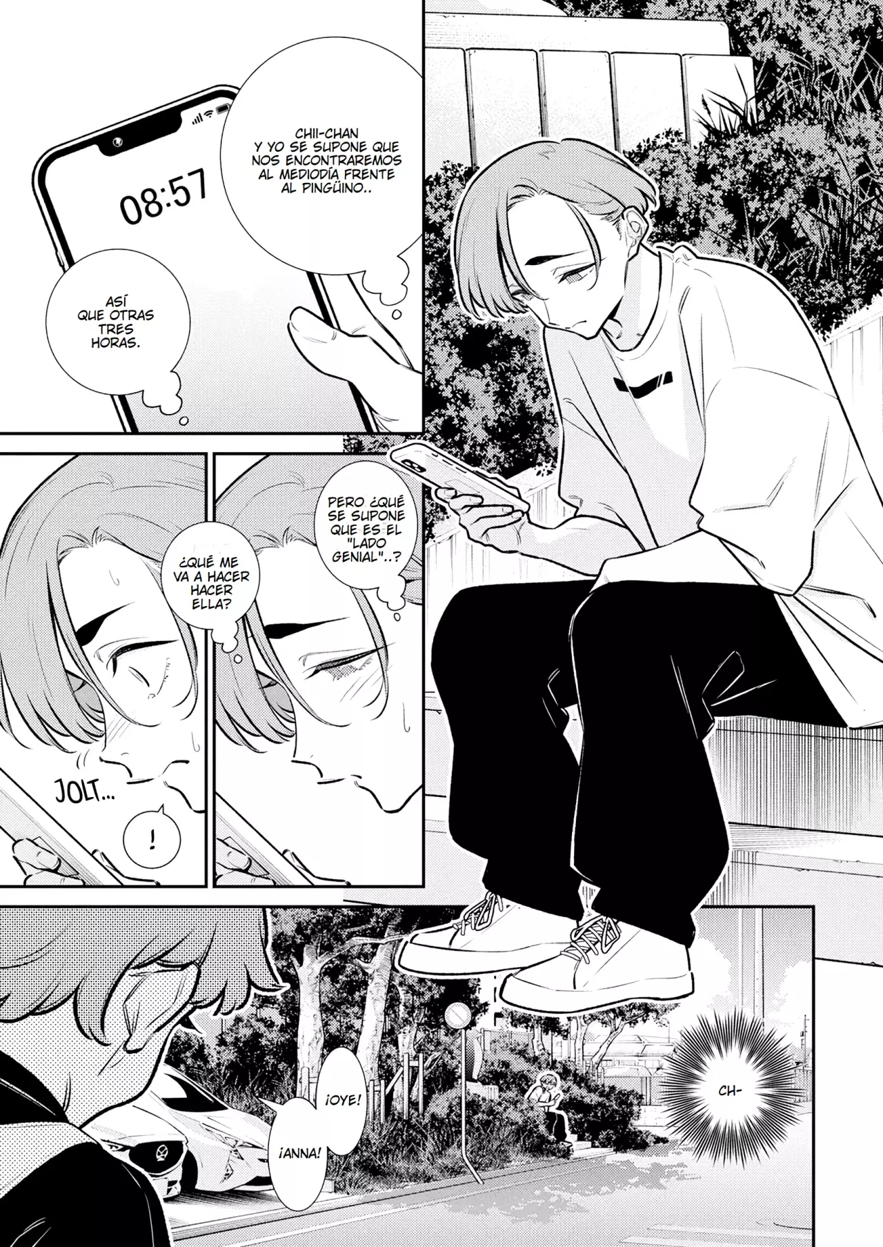 Yancha Gal no Anjou-san Capitulo 195: Tokio-kun es un preocupado página 5