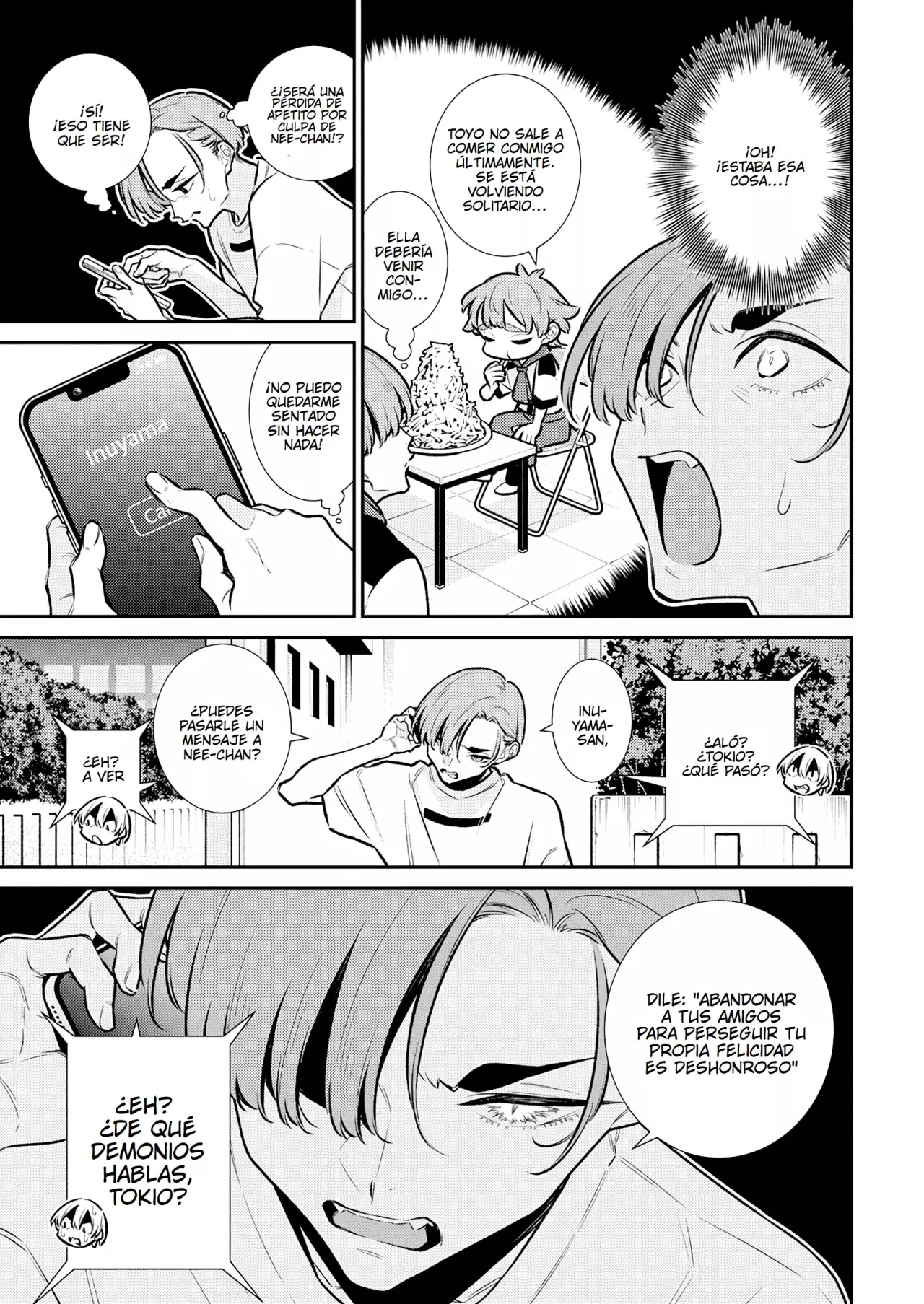 Yancha Gal no Anjou-san Capitulo 195: Tokio-kun es un preocupado página 9