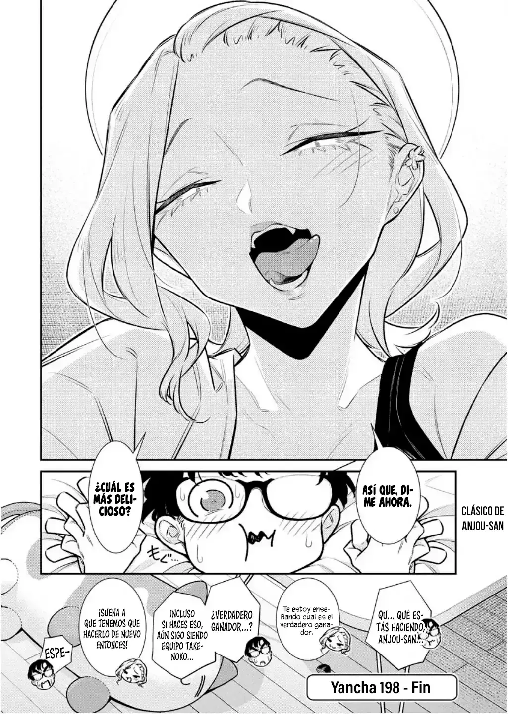 Yancha Gal no Anjou-san Capitulo 198: Anjou-san Es Team Kinoko página 15