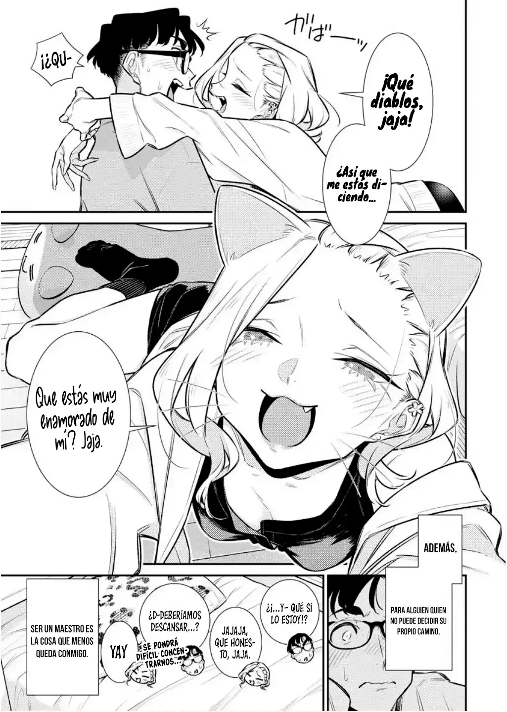 Yancha Gal no Anjou-san Capitulo 198: Anjou-san Es Team Kinoko página 8