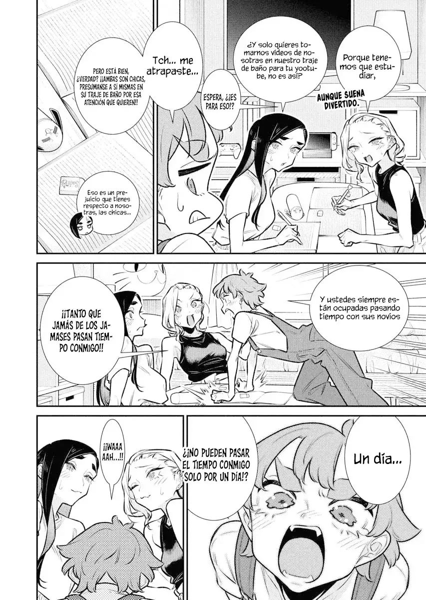 Yancha Gal no Anjou-san Capitulo 202: ¡Chita-san Quiere Salir A Una Piscina Nocturna! página 3