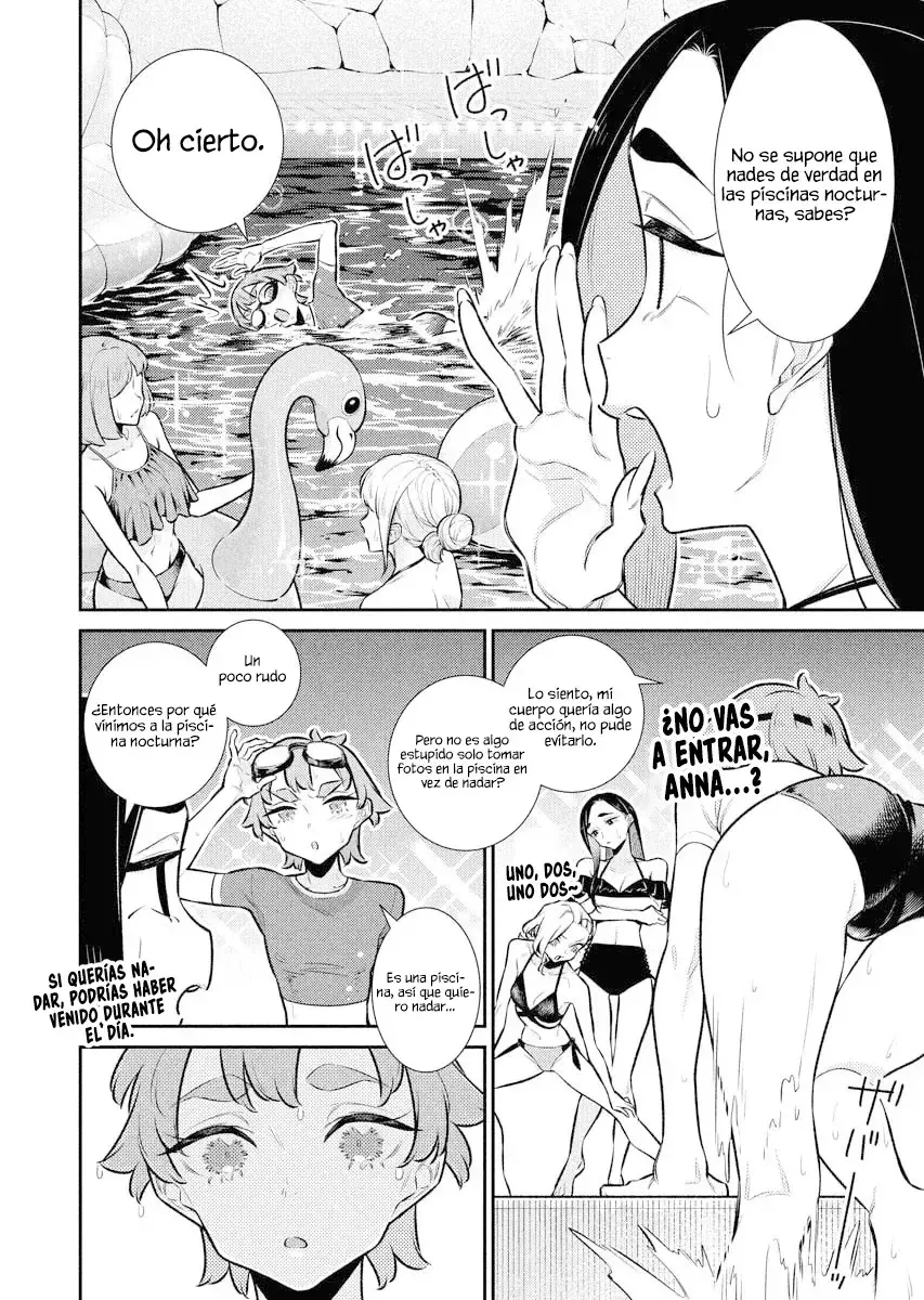 Yancha Gal no Anjou-san Capitulo 202: ¡Chita-san Quiere Salir A Una Piscina Nocturna! página 5
