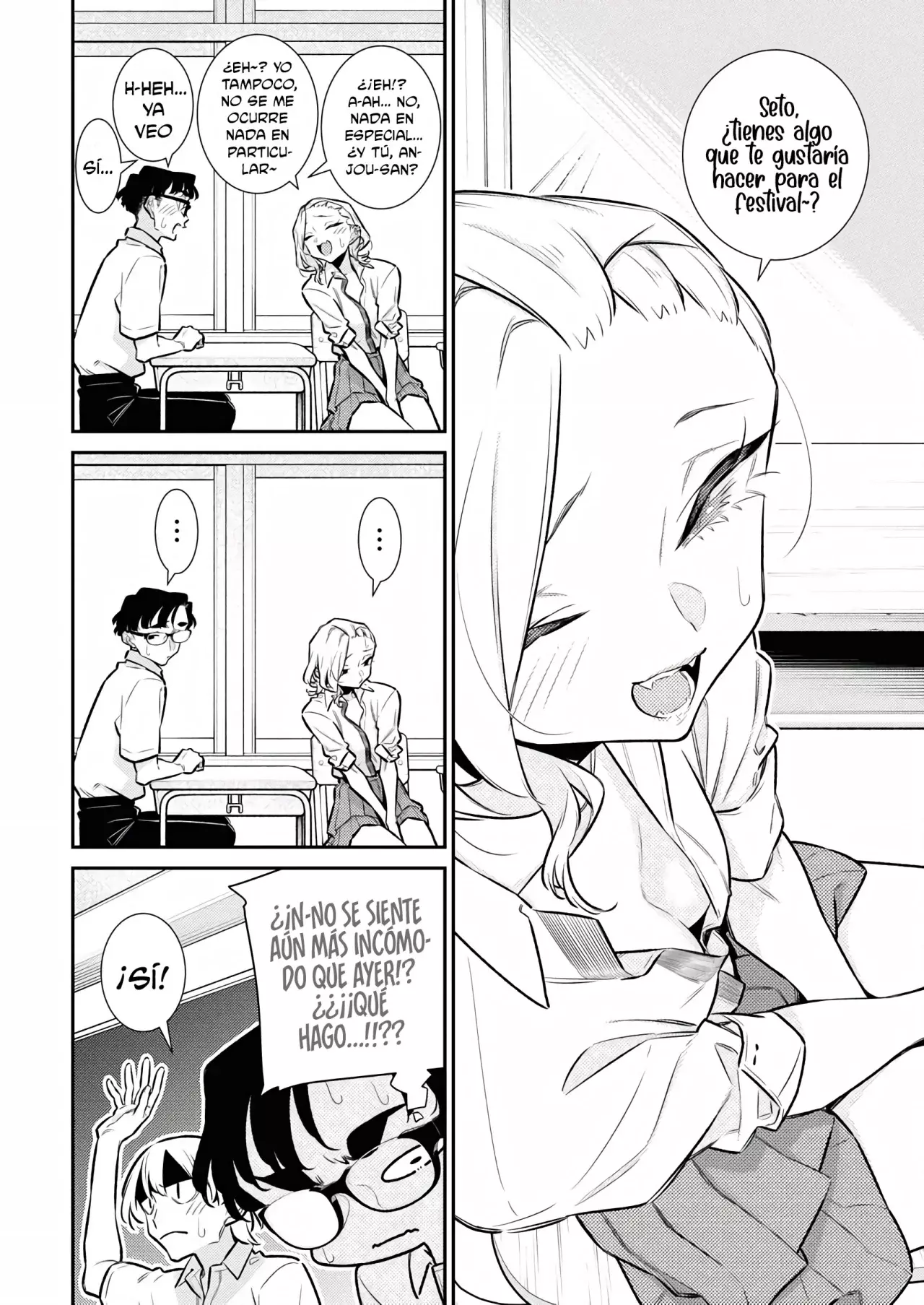 Yancha Gal no Anjou-san Capitulo 205: La relación incómoda de Anjou-san y Seto-kun página 10