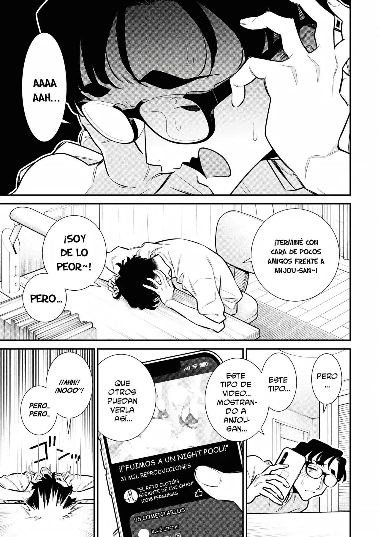 Yancha Gal no Anjou-san Capitulo 205: La relación incómoda de Anjou-san y Seto-kun página 7