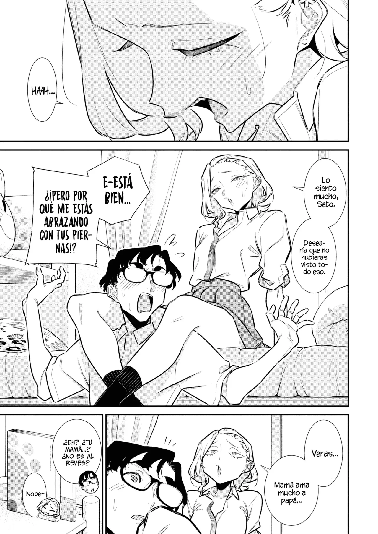 Yancha Gal no Anjou-san Capitulo 206: Como Se Disculpa Un Padre página 12