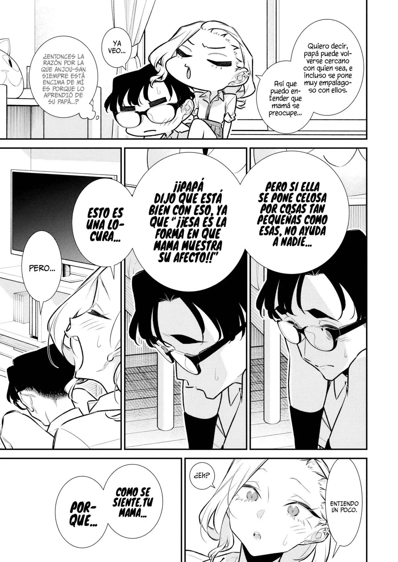 Yancha Gal no Anjou-san Capitulo 206: Como Se Disculpa Un Padre página 14