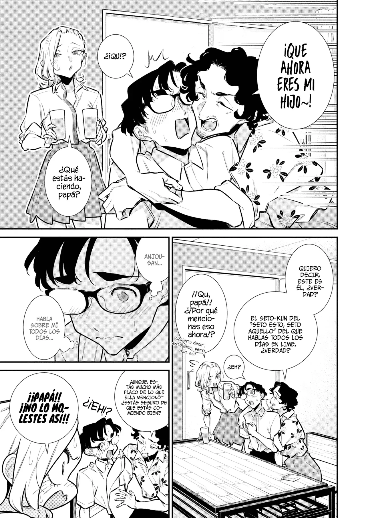 Yancha Gal no Anjou-san Capitulo 206: Como Se Disculpa Un Padre página 6