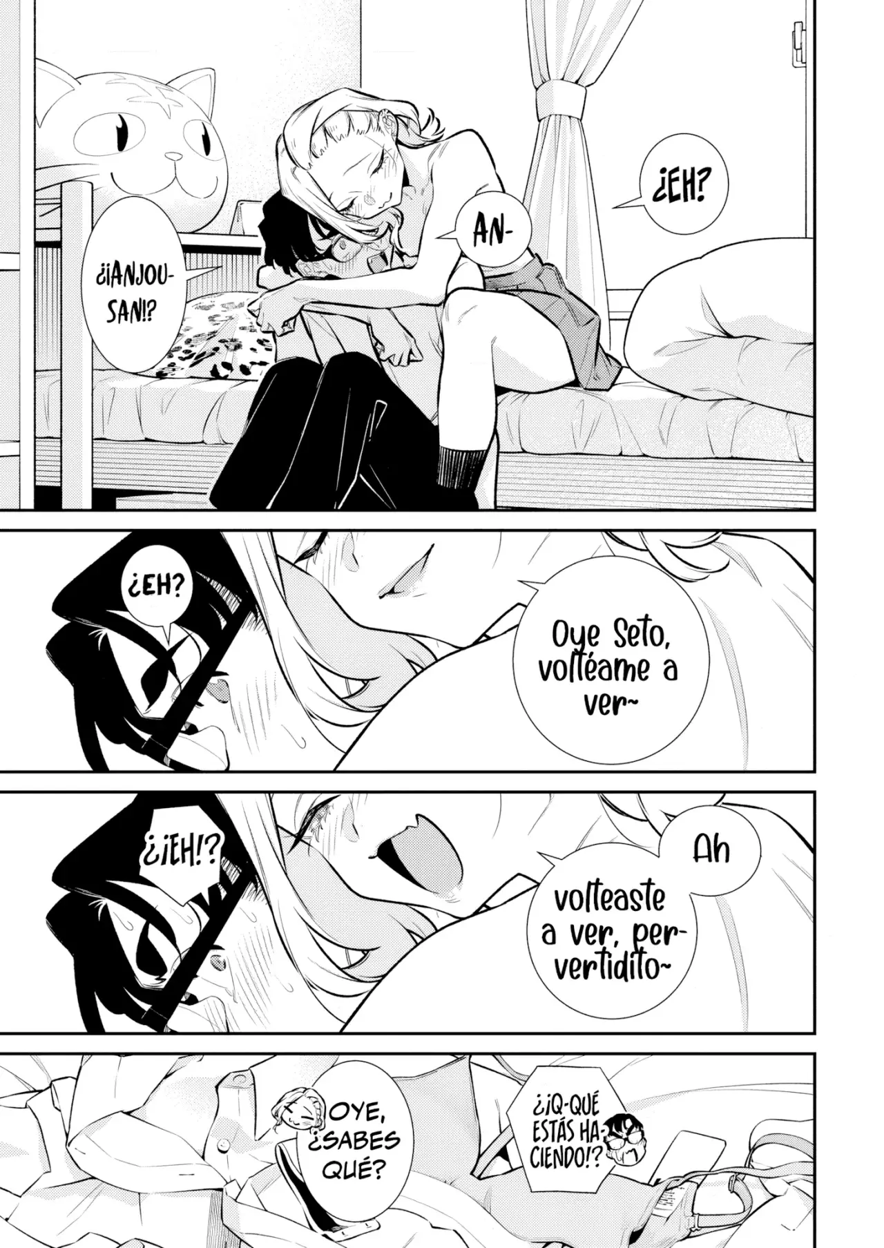 Yancha Gal no Anjou-san Capitulo 207: Anjou-san quiere ponerlo celoso página 11