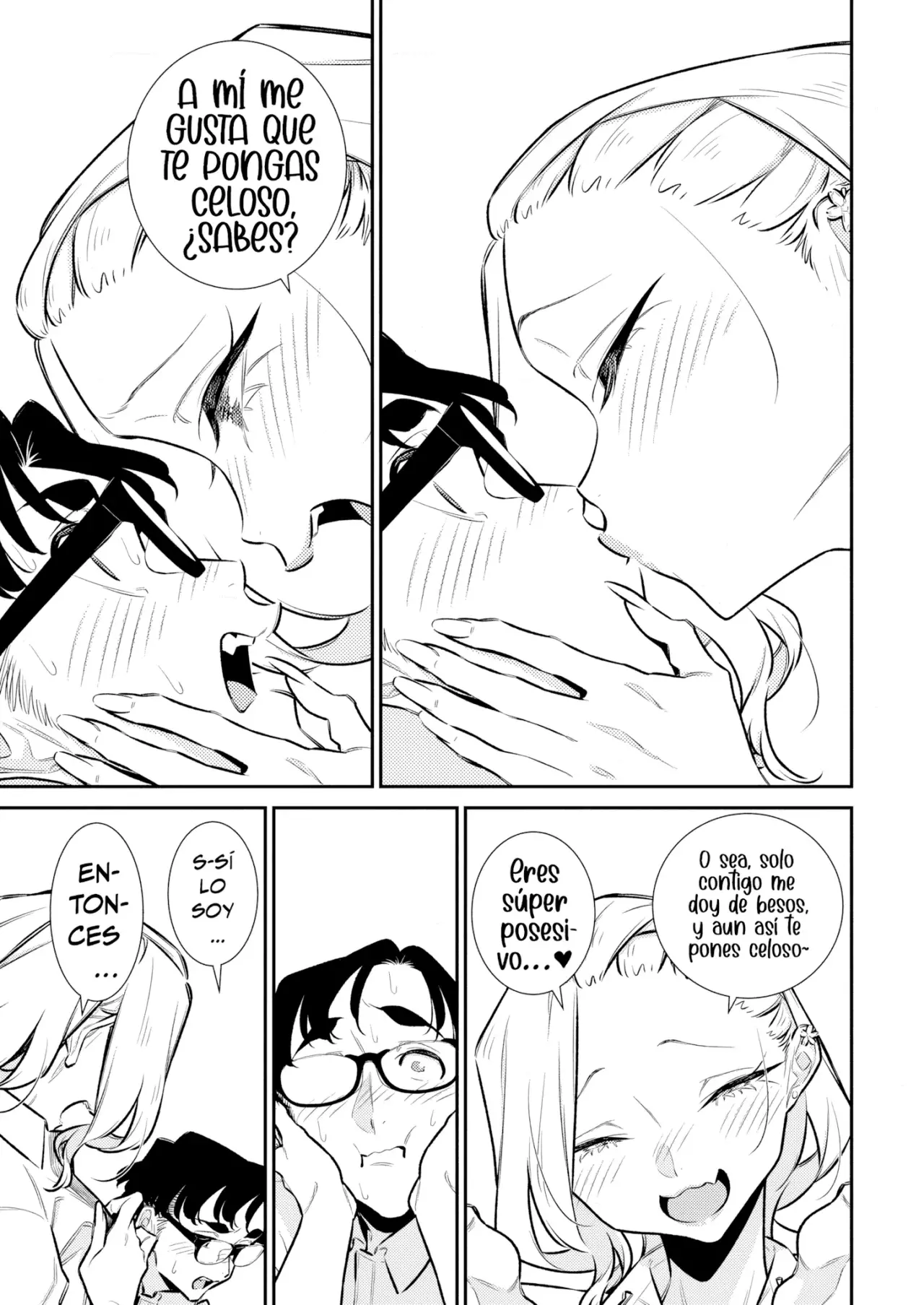 Yancha Gal no Anjou-san Capitulo 207: Anjou-san quiere ponerlo celoso página 7