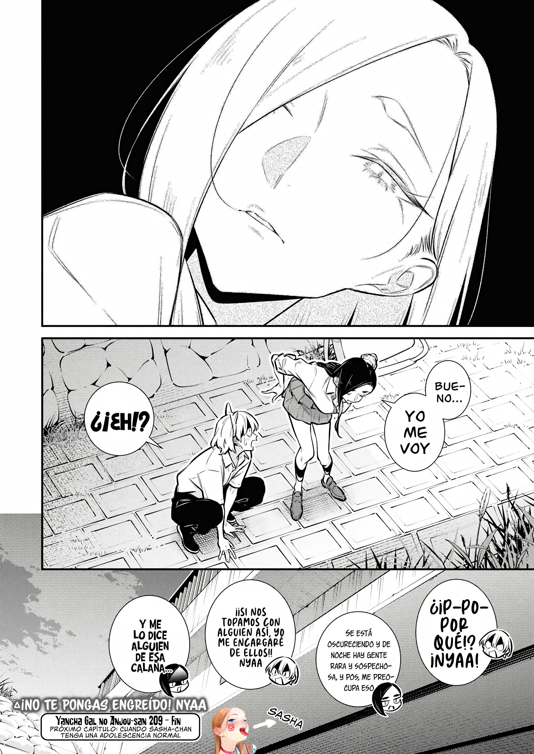 Yancha Gal no Anjou-san Capitulo 214 página 15