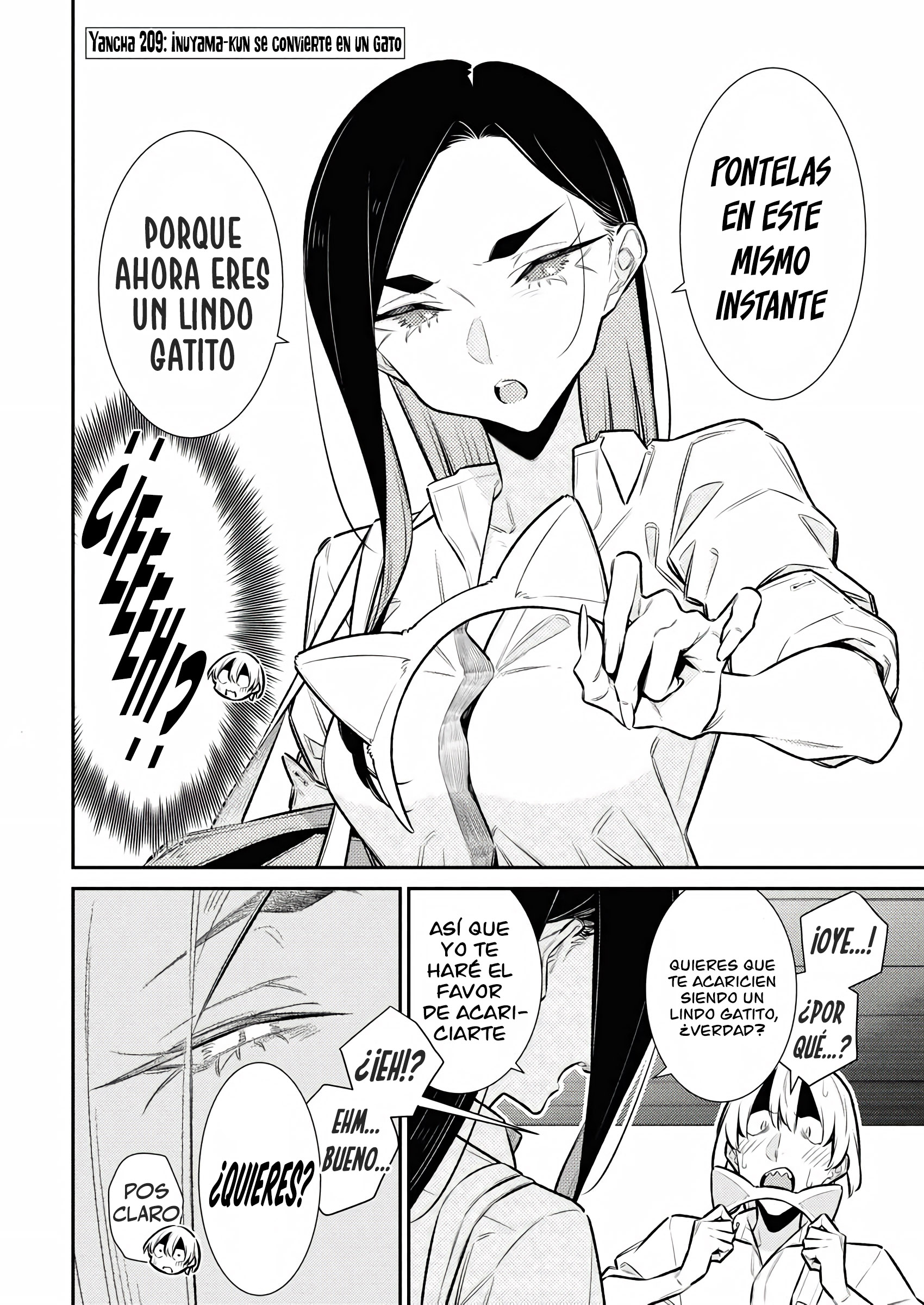 Yancha Gal no Anjou-san Capitulo 214 página 4