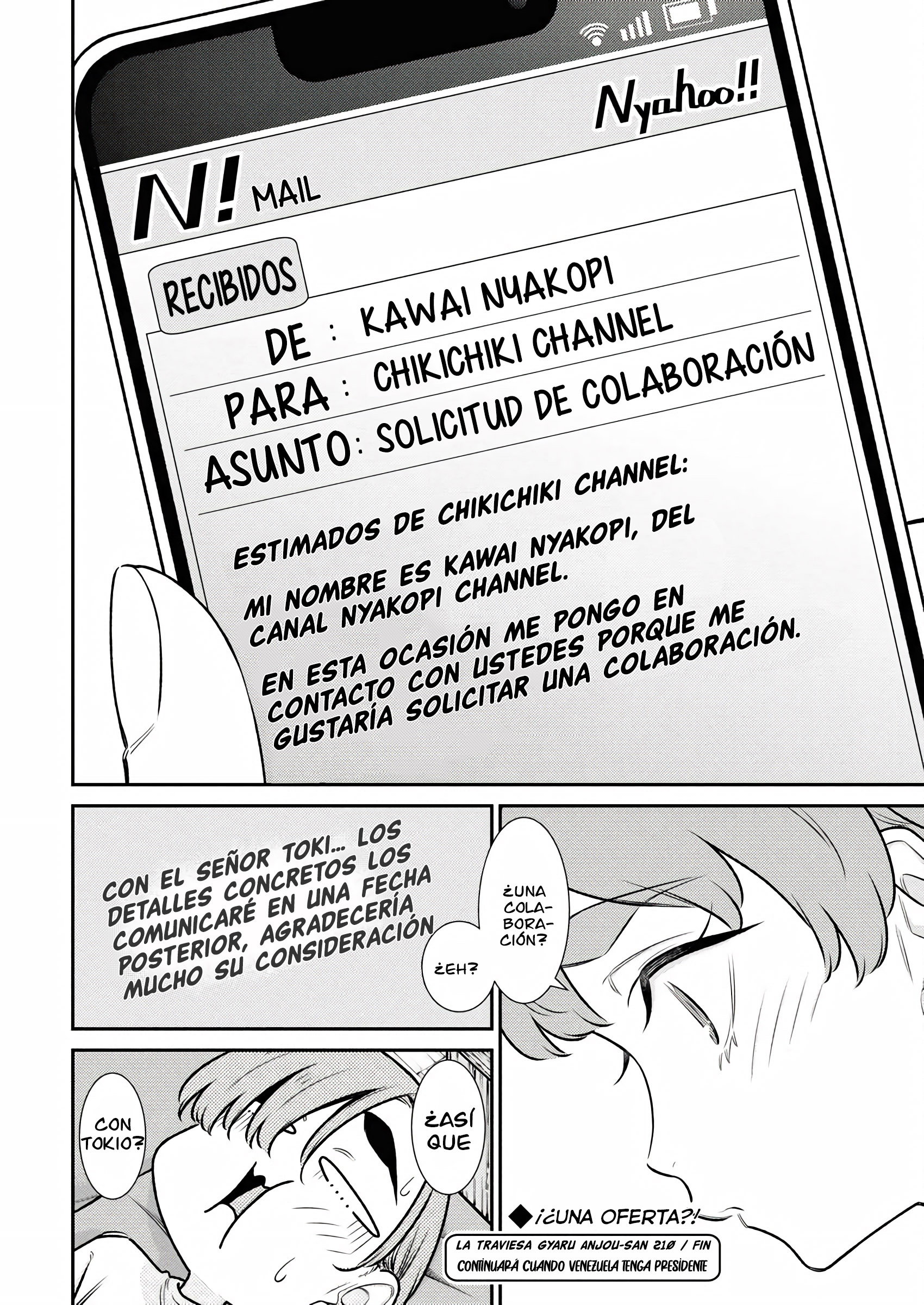 Yancha Gal no Anjou-san Capitulo 215 página 16