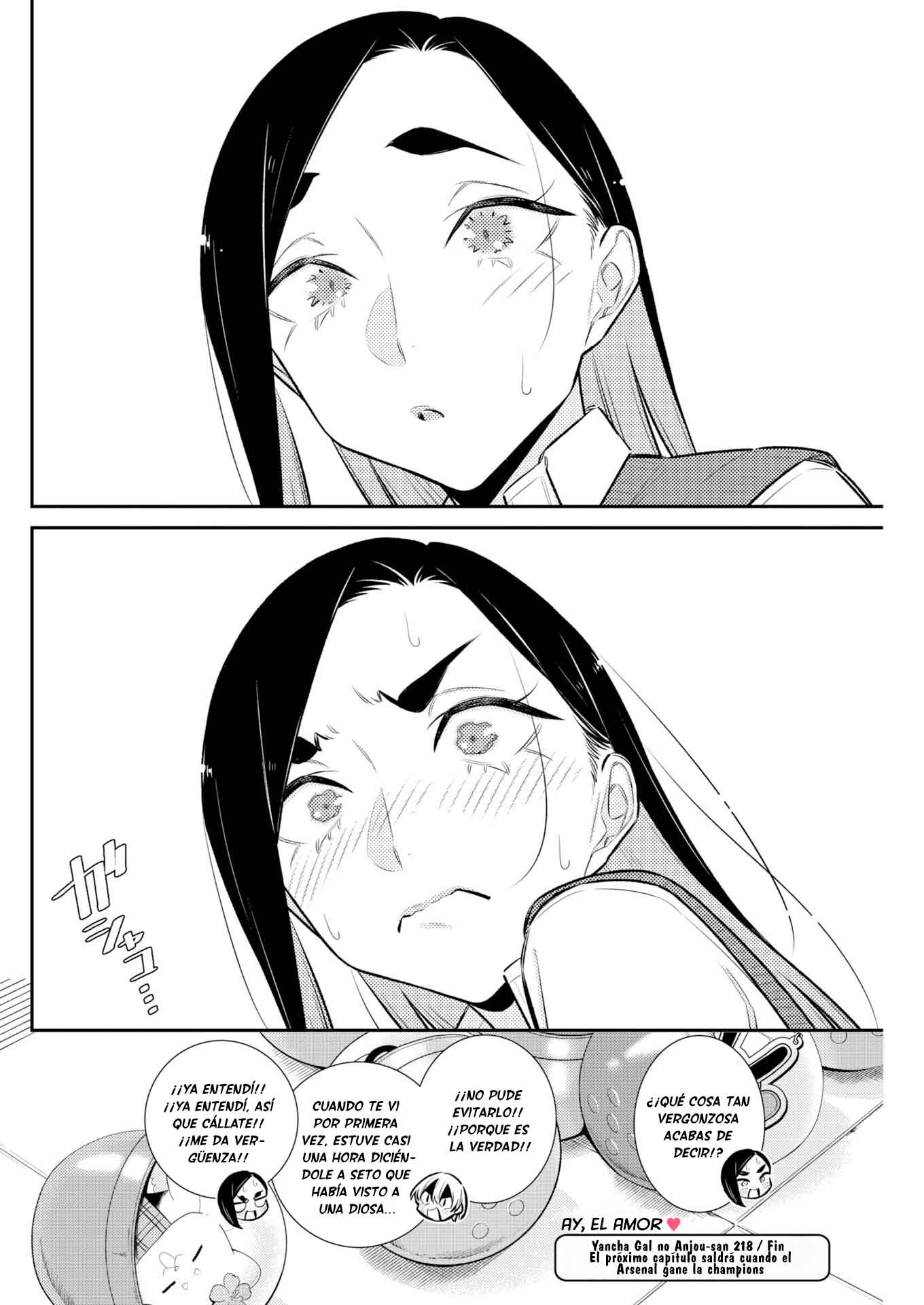 Yancha Gal no Anjou-san Capitulo 223 página 14