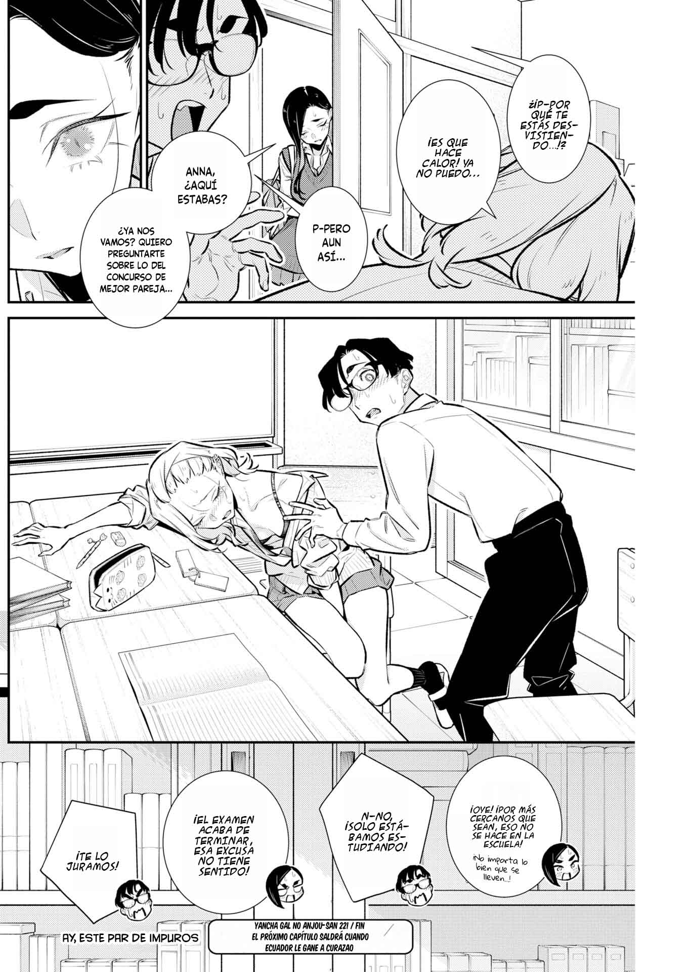 Yancha Gal no Anjou-san Capitulo 226 página 16