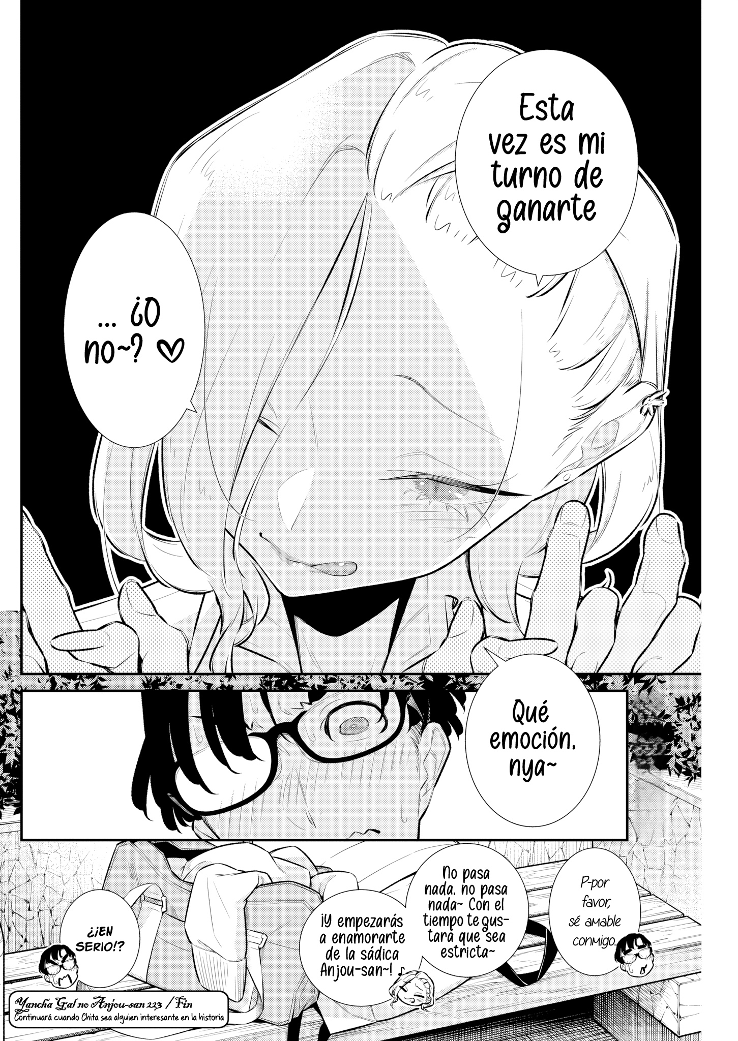 Yancha Gal no Anjou-san Capitulo 228 página 15
