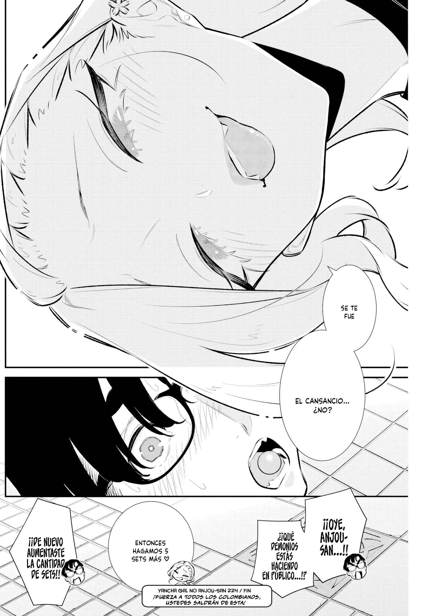 Yancha Gal no Anjou-san Capitulo 229 página 8