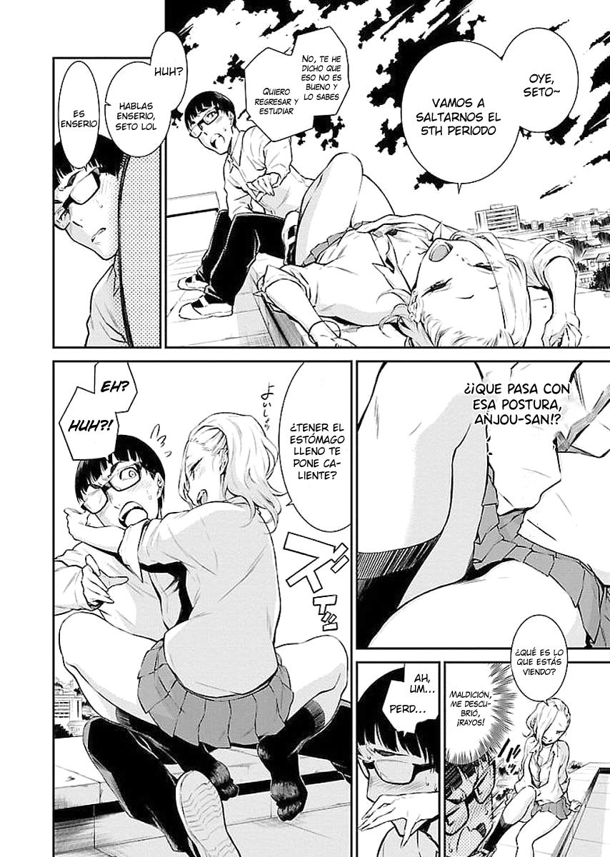 Yancha Gal no Anjou-san Capitulo 3: La hora del almuerzo de Anjou página 9