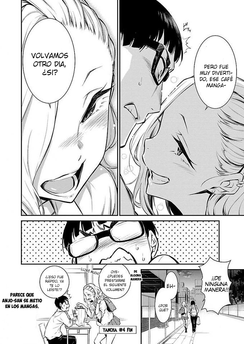 Yancha Gal no Anjou-san Capitulo 4: Anjou-San y el café manga página 13