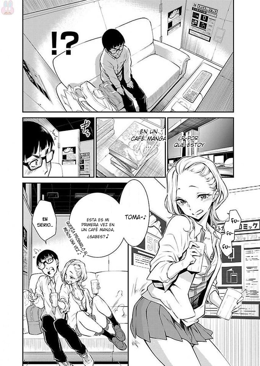 Yancha Gal no Anjou-san Capitulo 4: Anjou-San y el café manga página 5