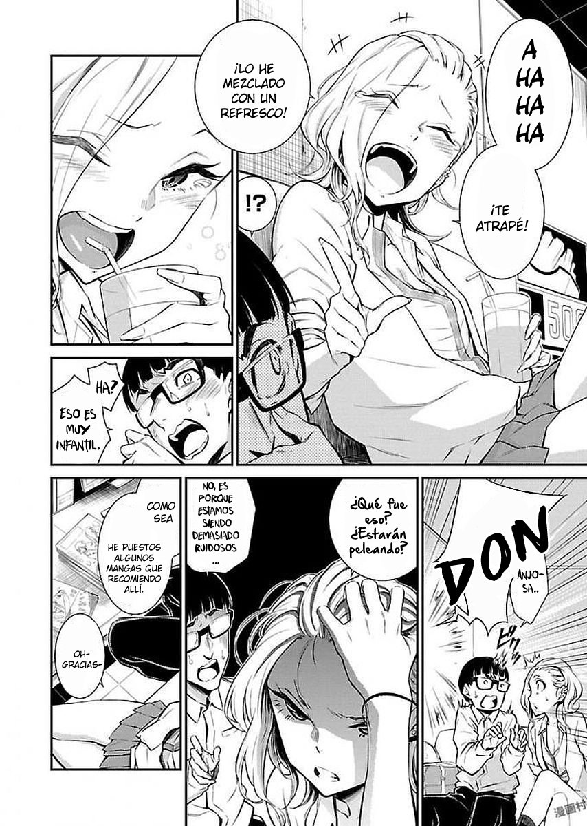 Yancha Gal no Anjou-san Capitulo 4: Anjou-San y el café manga página 7