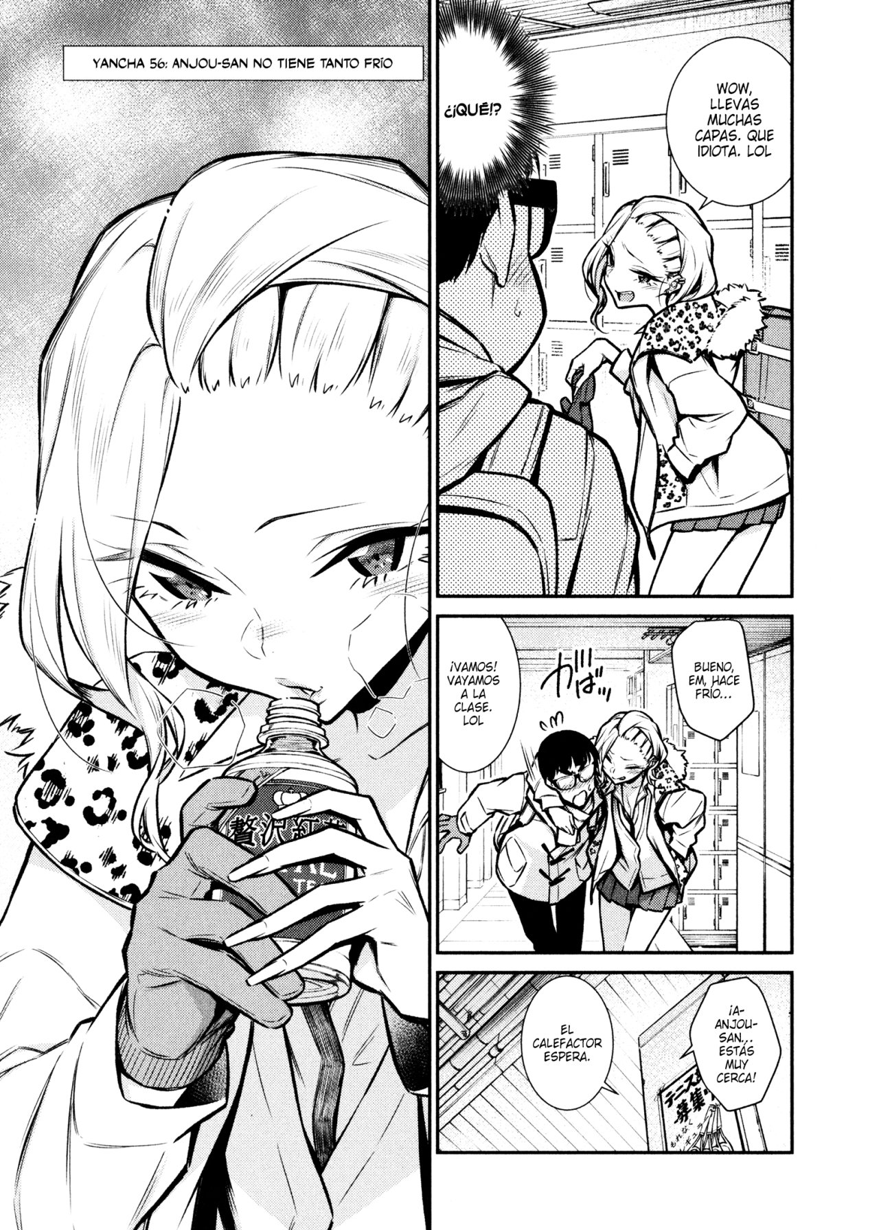 Yancha Gal no Anjou-san Capitulo 56 página 4