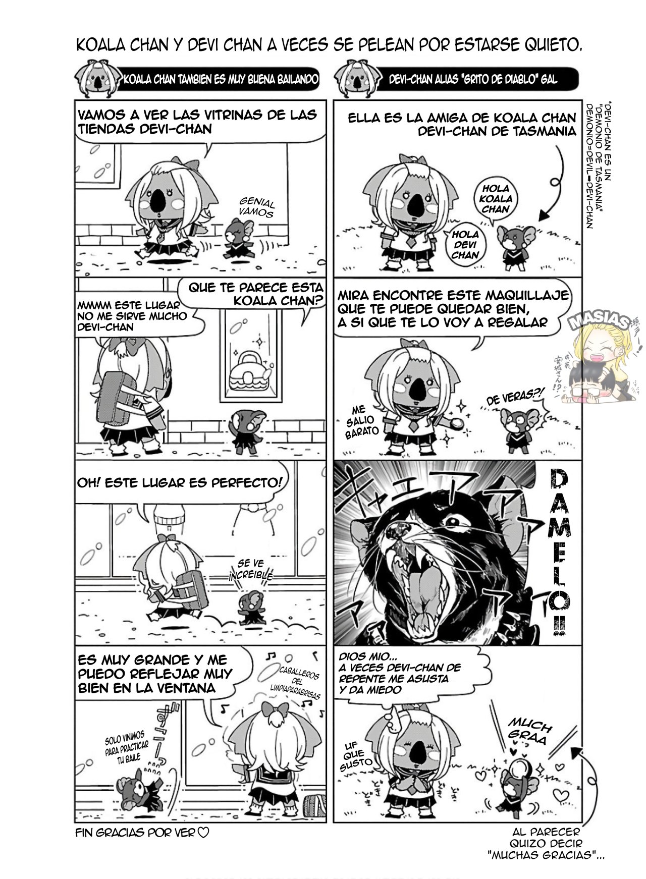 Yancha Gal no Anjou-san Capitulo 63.5: La koala gal página 2