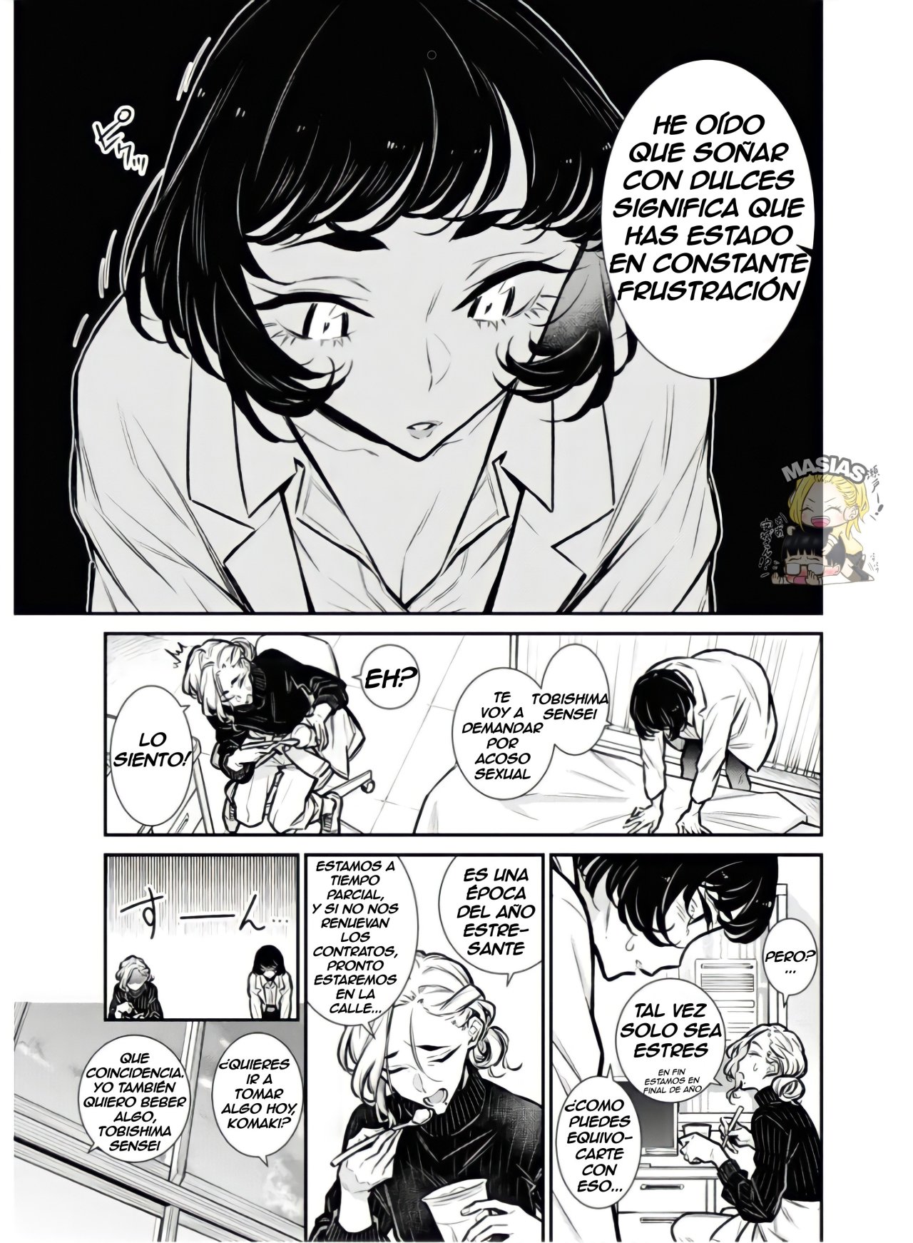 Yancha Gal no Anjou-san Capitulo 68.5: El fin de año para la Komaki Sensei y sus amigos página 2