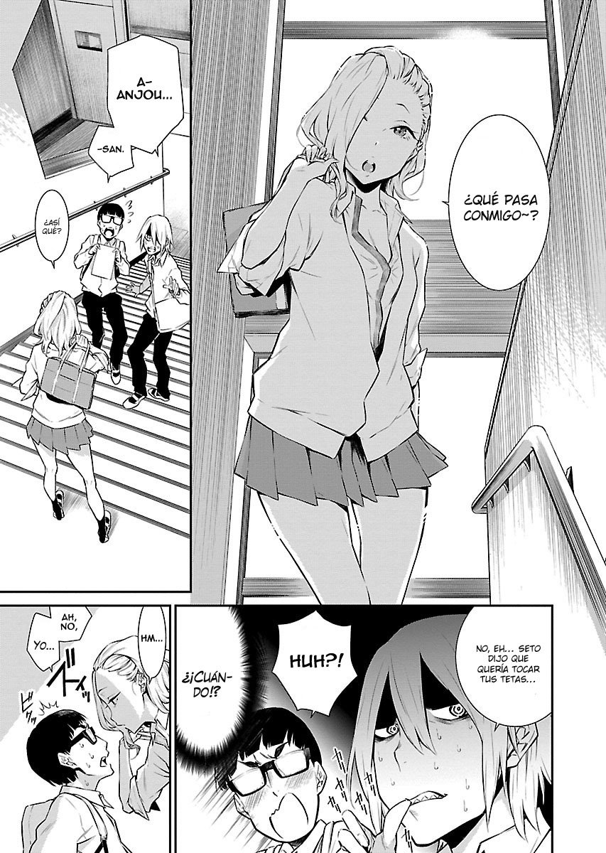 Yancha Gal no Anjou-san Capitulo 7: Dentro del pecho de Anjou-san página 8