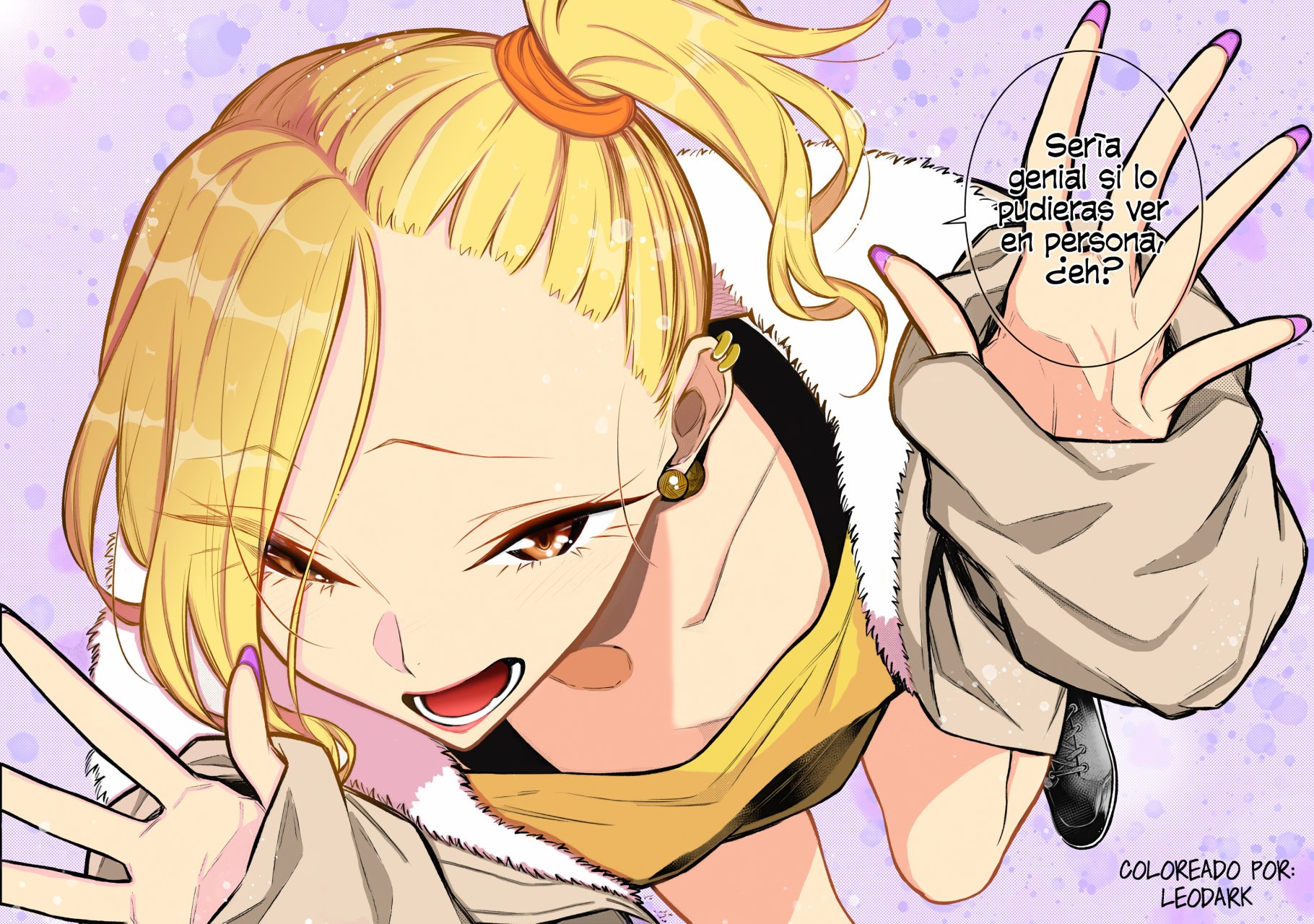 Yancha Gal no Anjou-san Capitulo 72 página 16