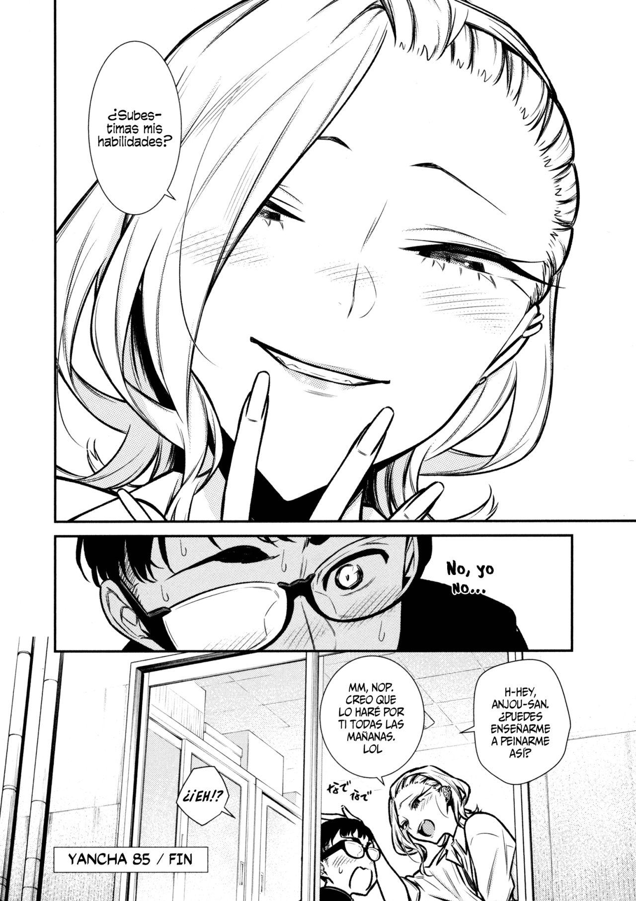 Yancha Gal no Anjou-san Capitulo 85 página 19