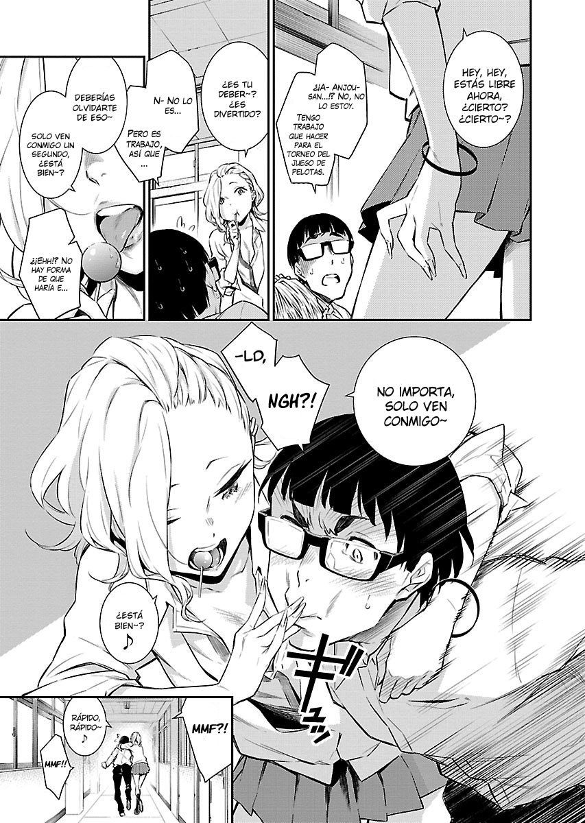 Yancha Gal no Anjou-san Capitulo 9: Anjou-san quiere consolar página 4