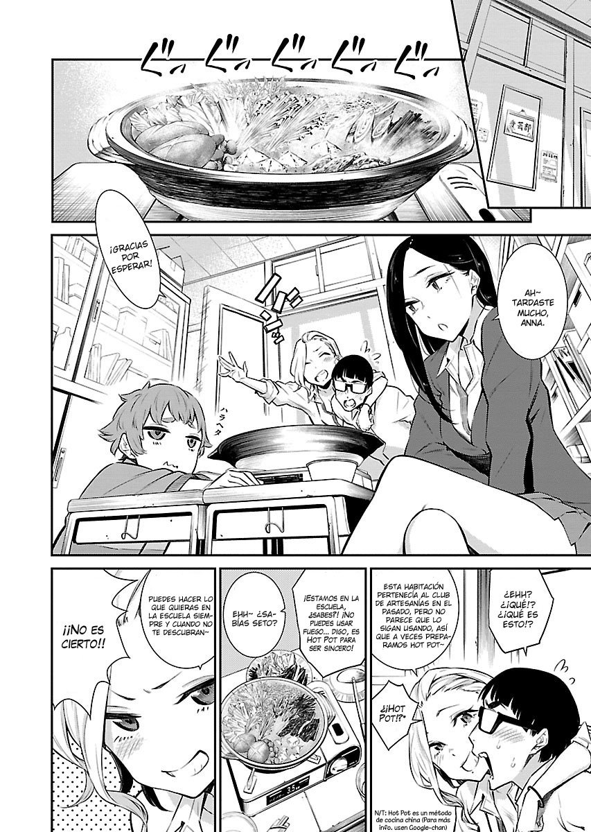 Yancha Gal no Anjou-san Capitulo 9: Anjou-san quiere consolar página 5