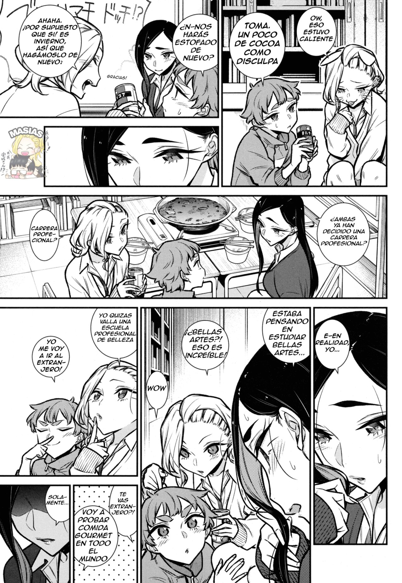 Yancha Gal no Anjou-san Capitulo 97.5: Reunión de chicas (agitado) página 10