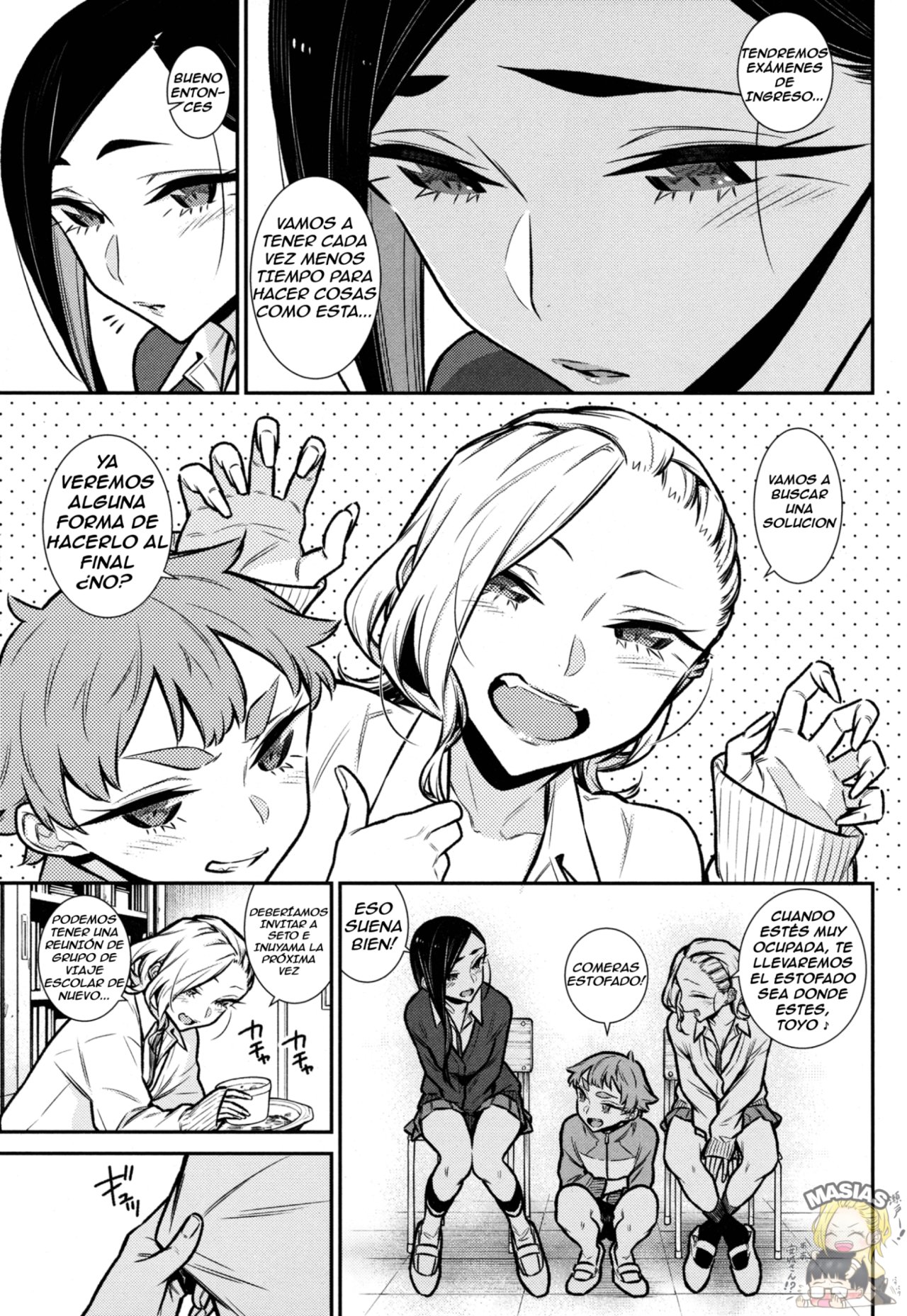 Yancha Gal no Anjou-san Capitulo 97.5: Reunión de chicas (agitado) página 12