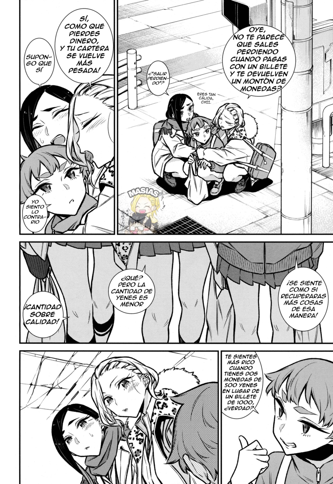 Yancha Gal no Anjou-san Capitulo 97.5: Reunión de chicas (agitado) página 3
