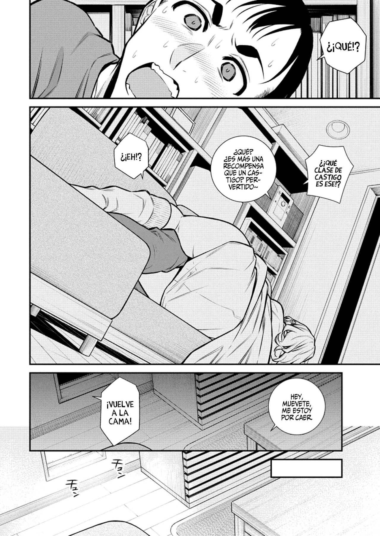 Yancha Gal no Anjou-san Capitulo 97: Anjou-san y Seto se despiertan juntos página 10