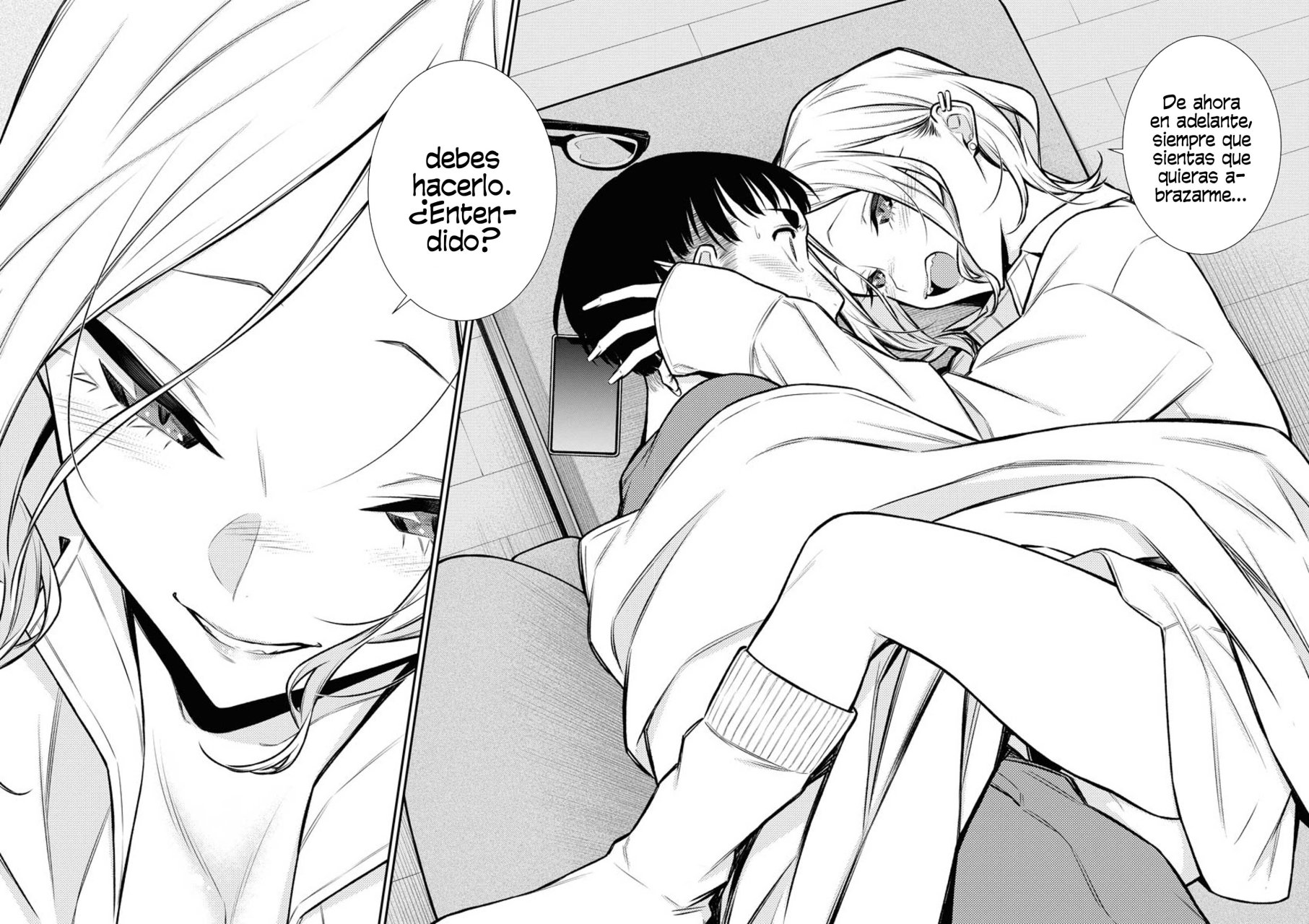 Yancha Gal no Anjou-san Capitulo 97: Anjou-san y Seto se despiertan juntos página 9