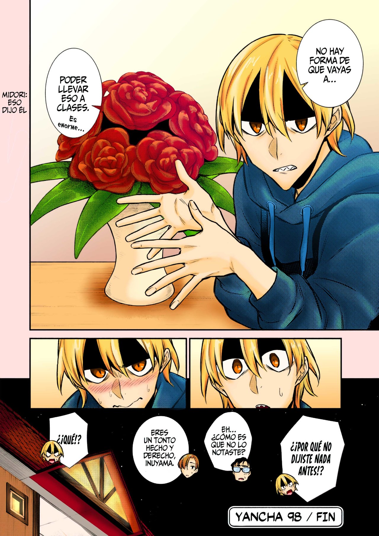 Yancha Gal no Anjou-san Capitulo 98: Campaña de San Valentin página 21