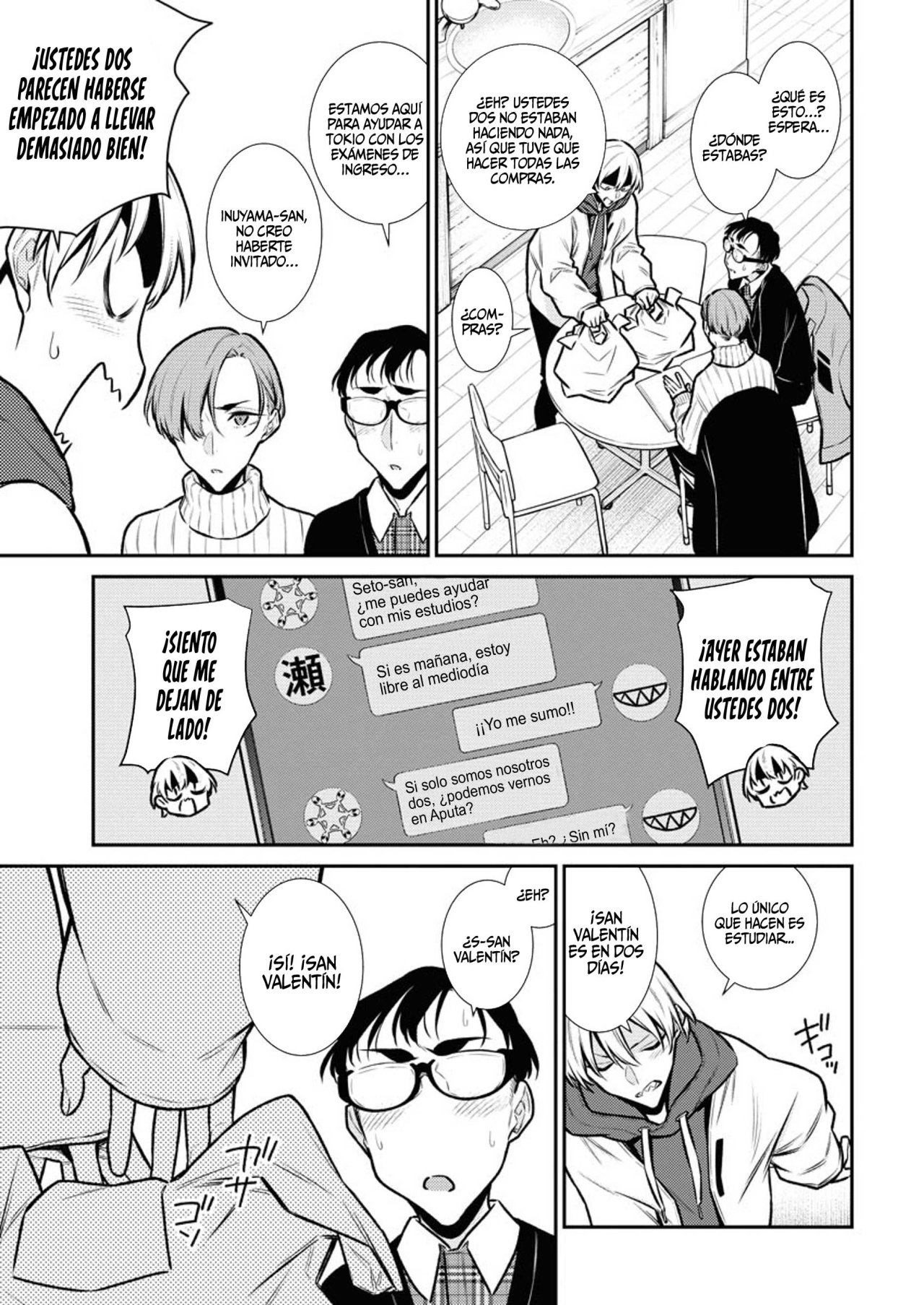 Yancha Gal no Anjou-san Capitulo 98: Campaña de San Valentin página 6
