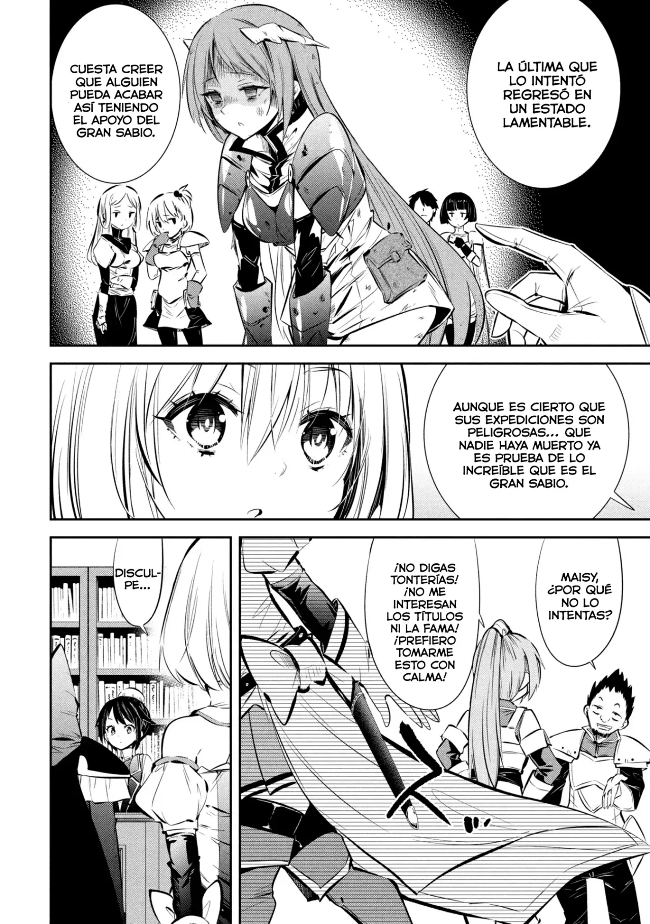 Mou Yamete Kaifuku Shinaide Kenja-sama! Capitulo 1: El gran sabio Juris página 14
