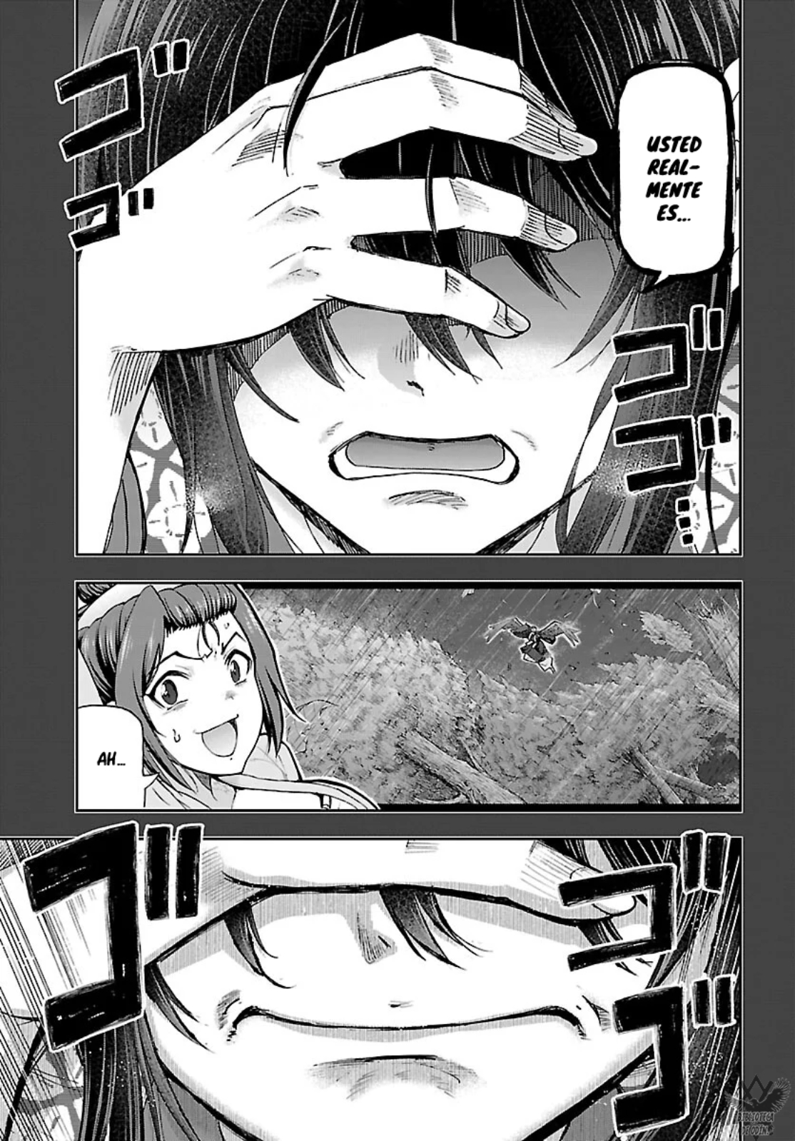 Mou Yamete Kaifuku Shinaide Kenja-sama! Capitulo 11: Condena página 37