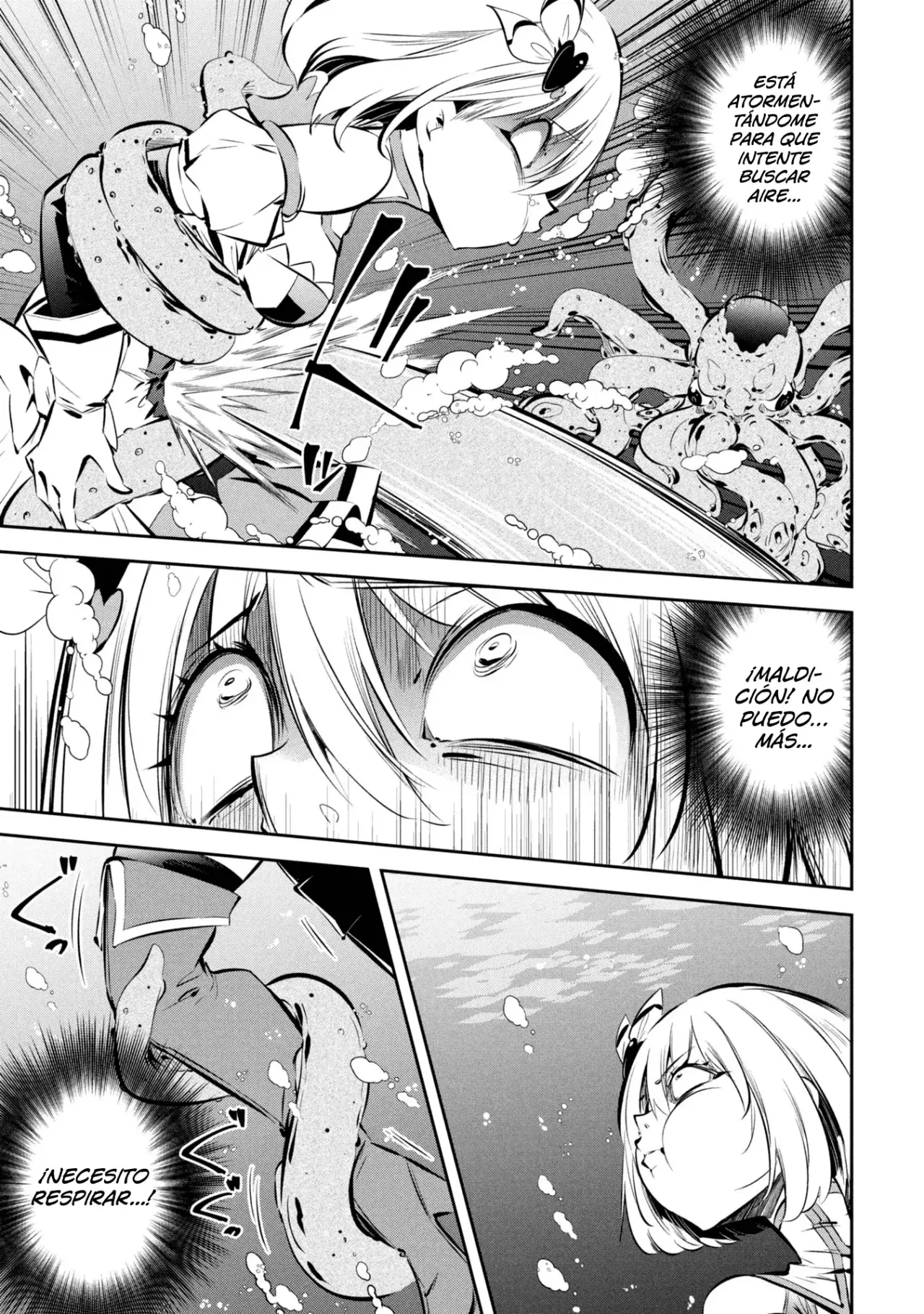 Mou Yamete Kaifuku Shinaide Kenja-sama! Capitulo 12: En el fondo del agua página 11