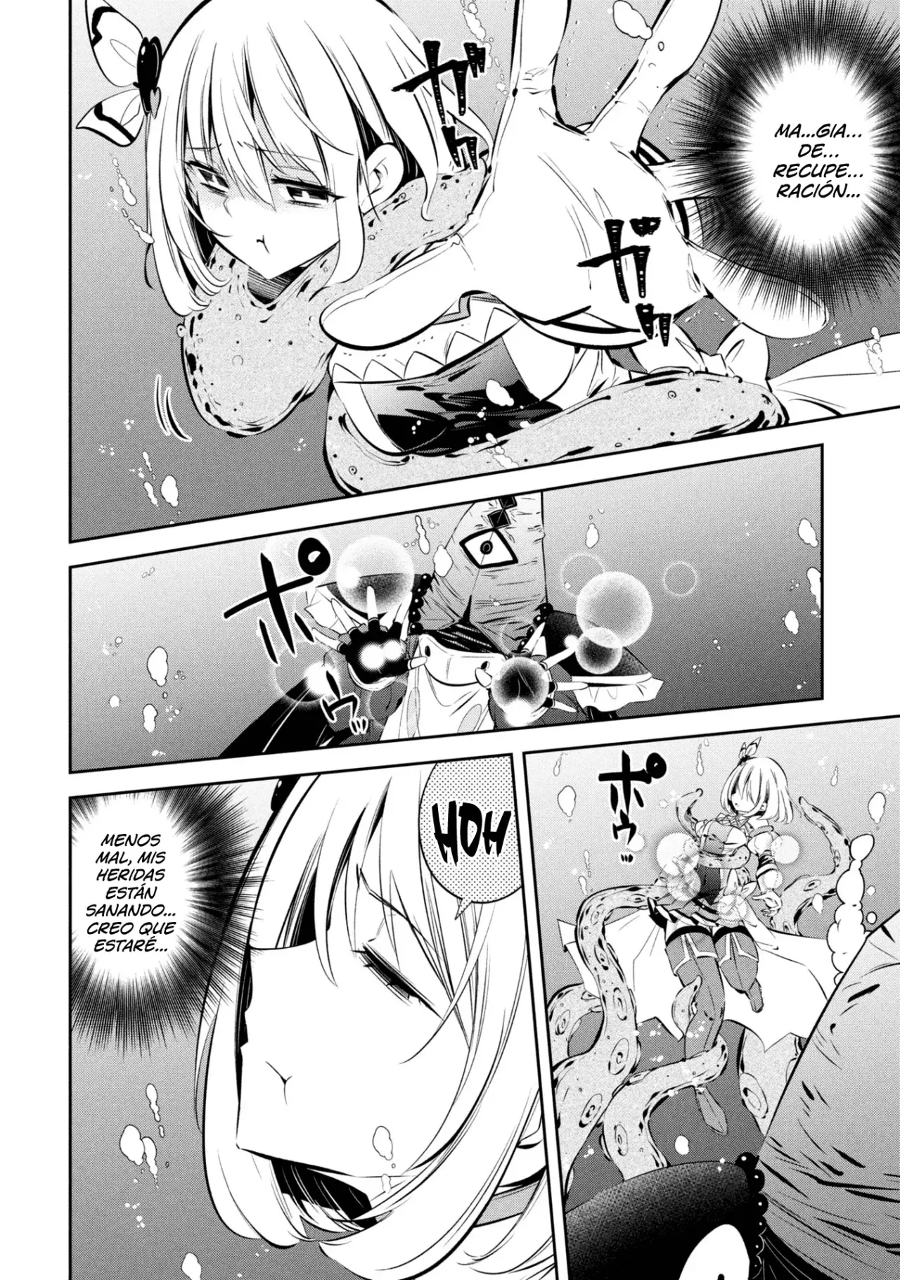 Mou Yamete Kaifuku Shinaide Kenja-sama! Capitulo 12: En el fondo del agua página 14